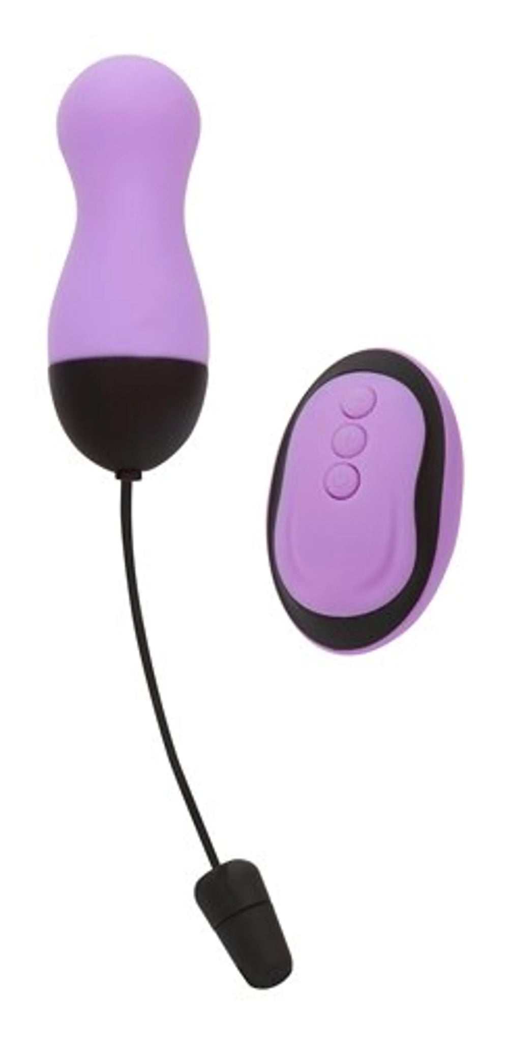 Power Bullet Remote Control Egg Vibrator - Purple