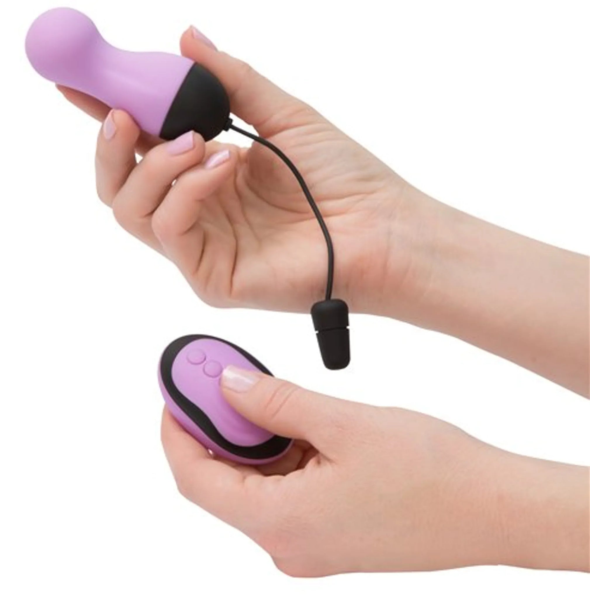 Power Bullet Remote Control Egg Vibrator - Purple