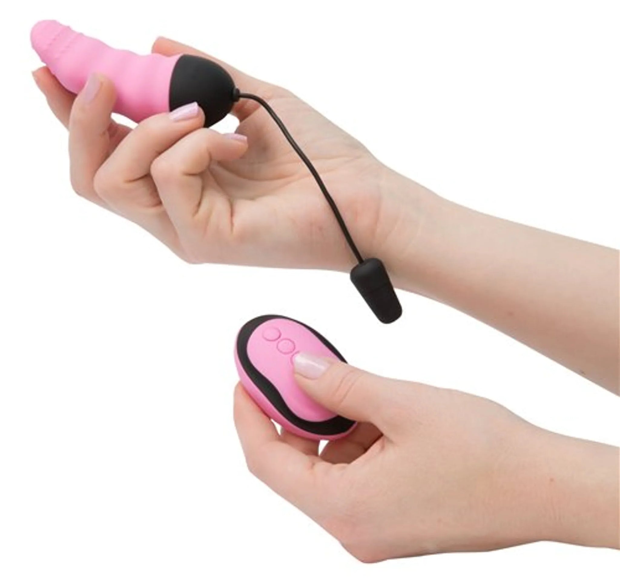 Power Bullet Remote Control Egg Vibrator Pink