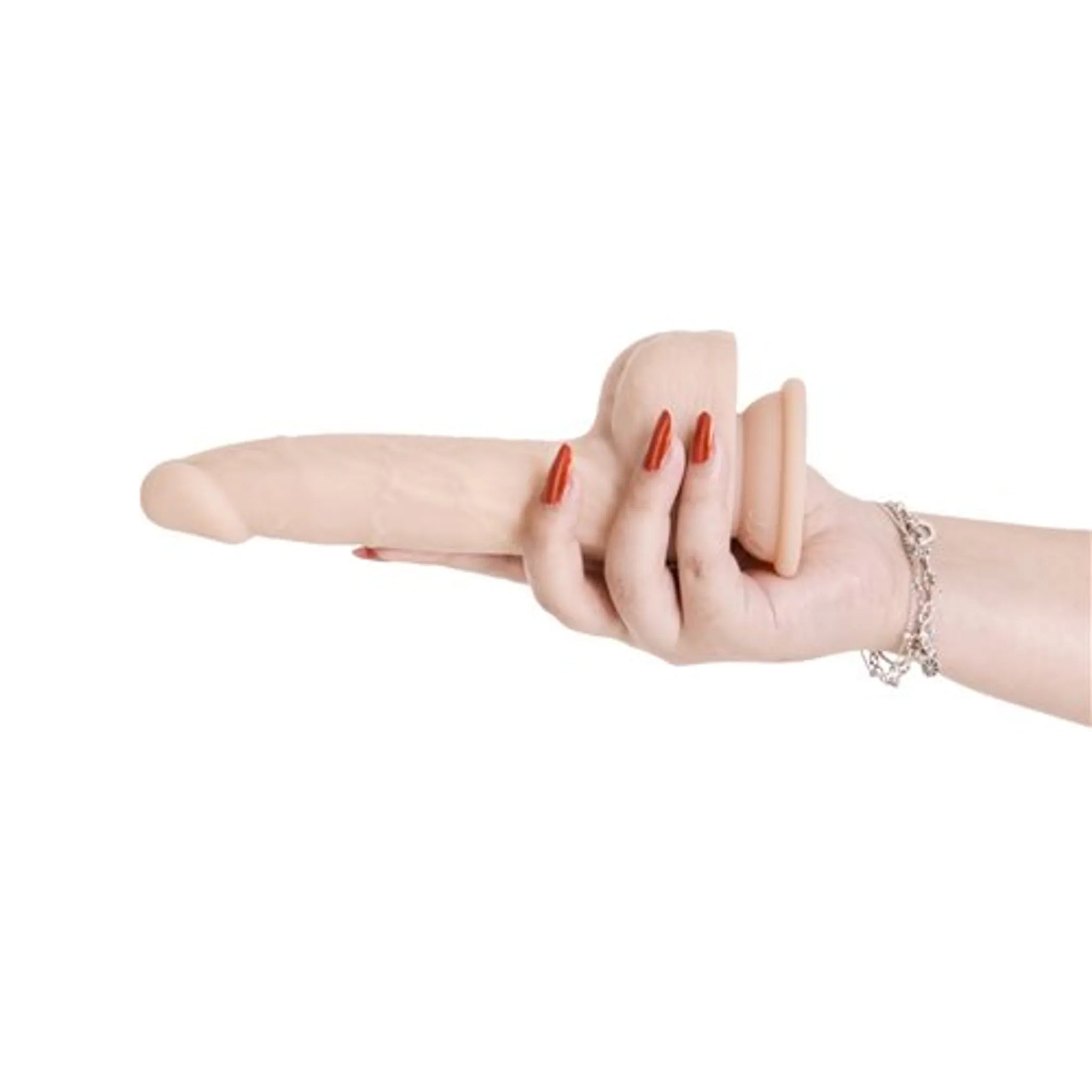 NAKED ADDICTION 8.5IN MAXIMUM THRUSTING & VIBRATING DONG