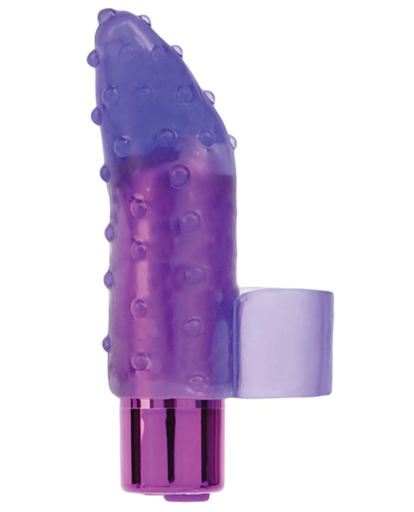 Rechargeable Finger Massager in Purple