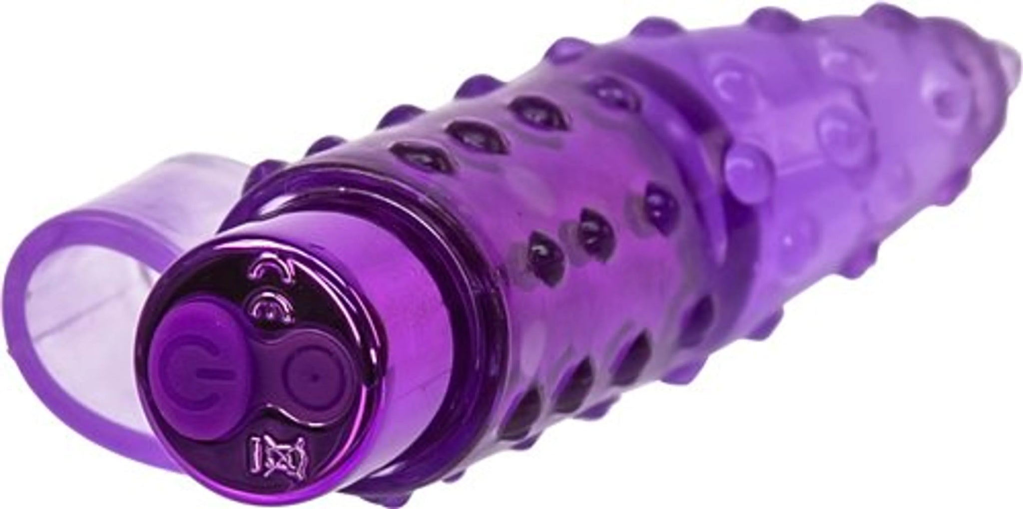 Rechargeable Finger Massager in Purple