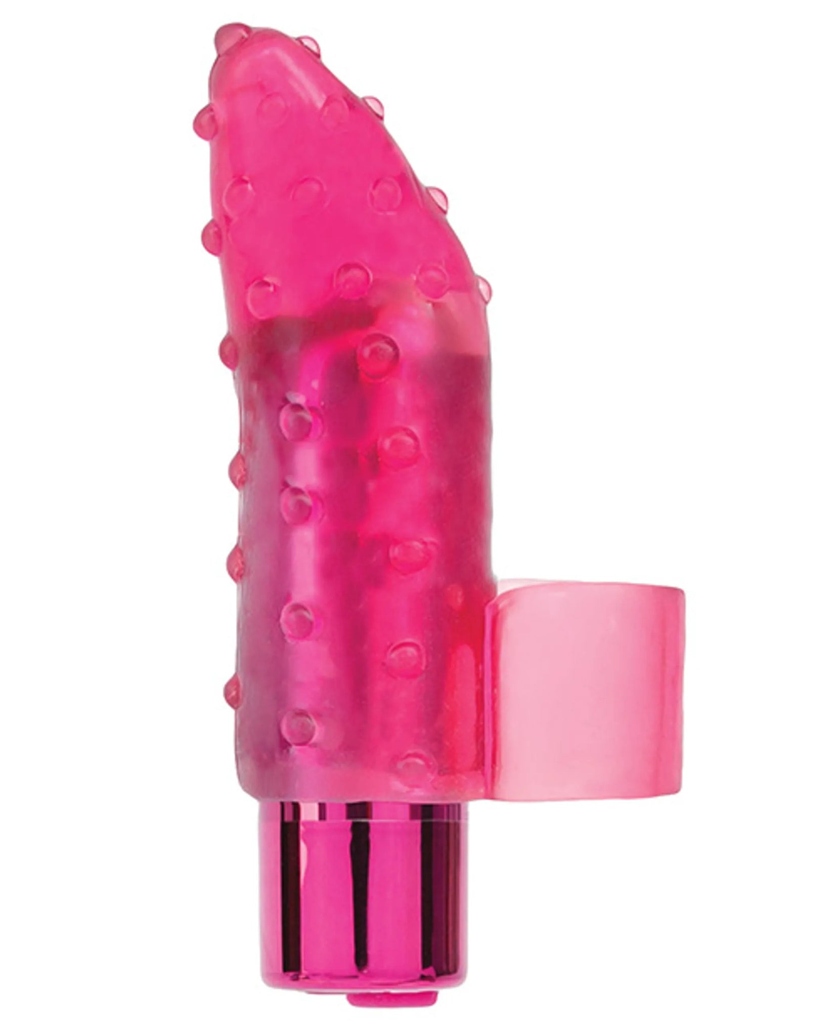 Rechargeable Finger Massager in Pink