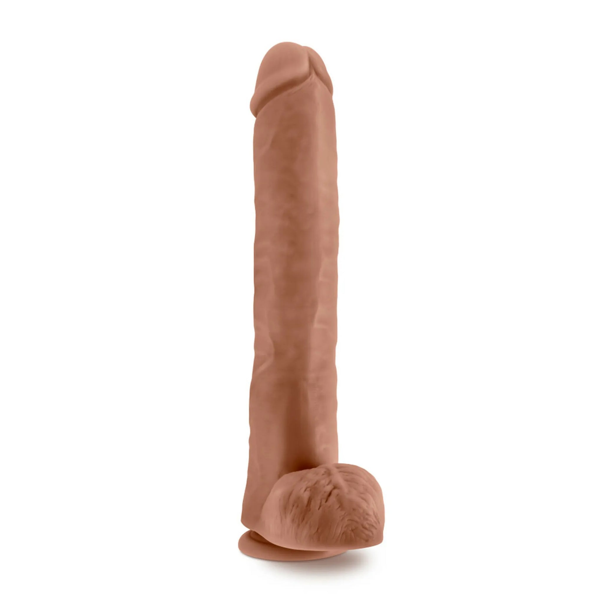 AU NATUREL DADDY 14IN DILDO MOCHA