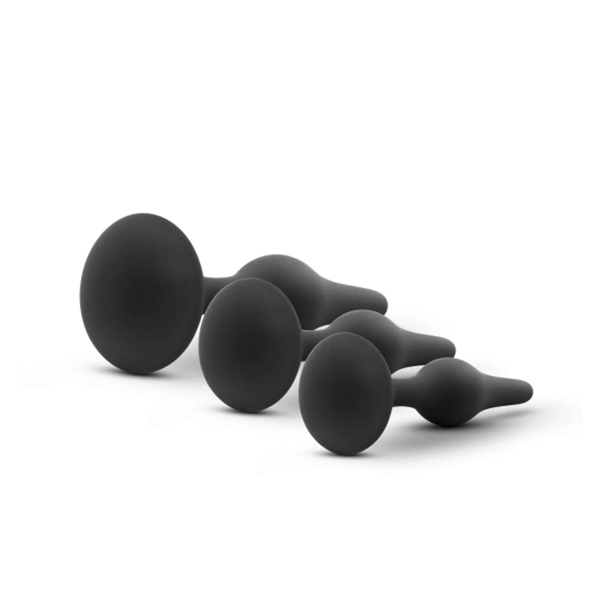 Beginner Anal Plug Kit with 3 Graduated Sizes
