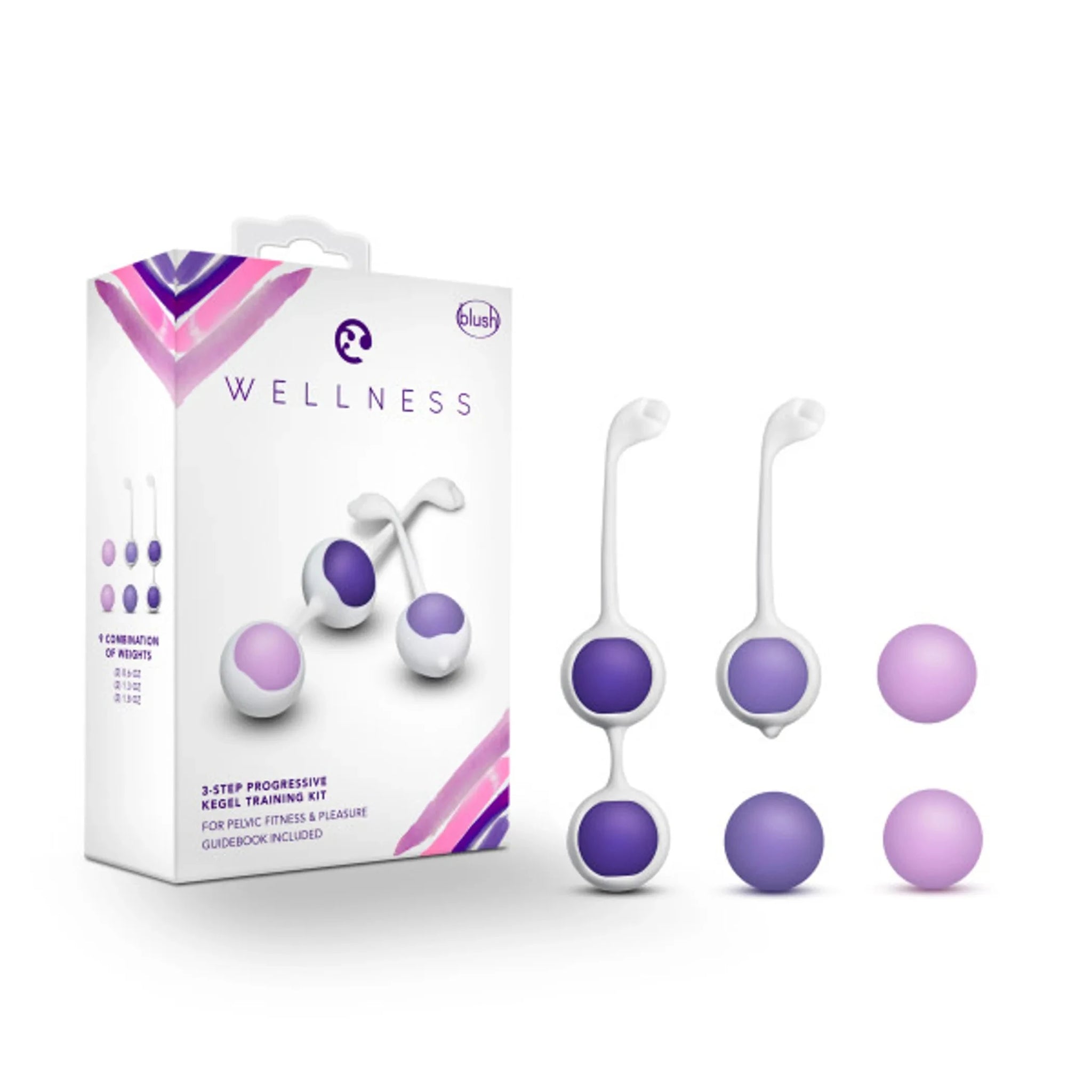 WELLNESS KEGEL TRAINING SYSTEM PURPLE Blush Novelties
