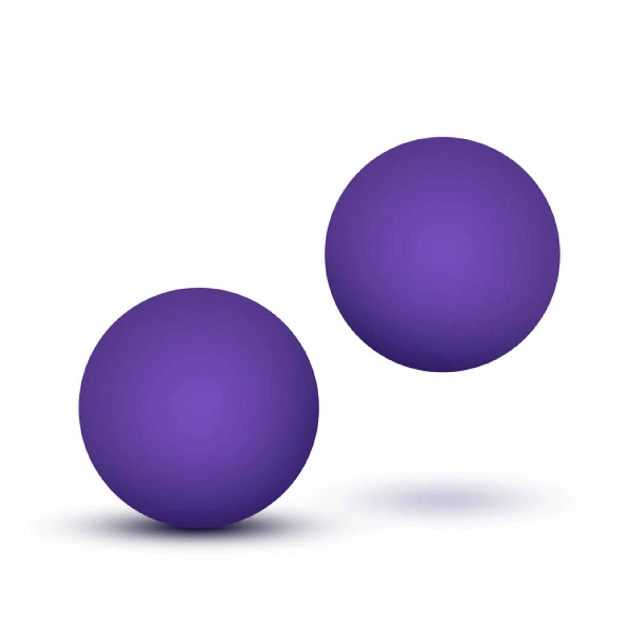 LUXE DOUBLE O KEGEL BALLS 1.3 OZ PURPLE