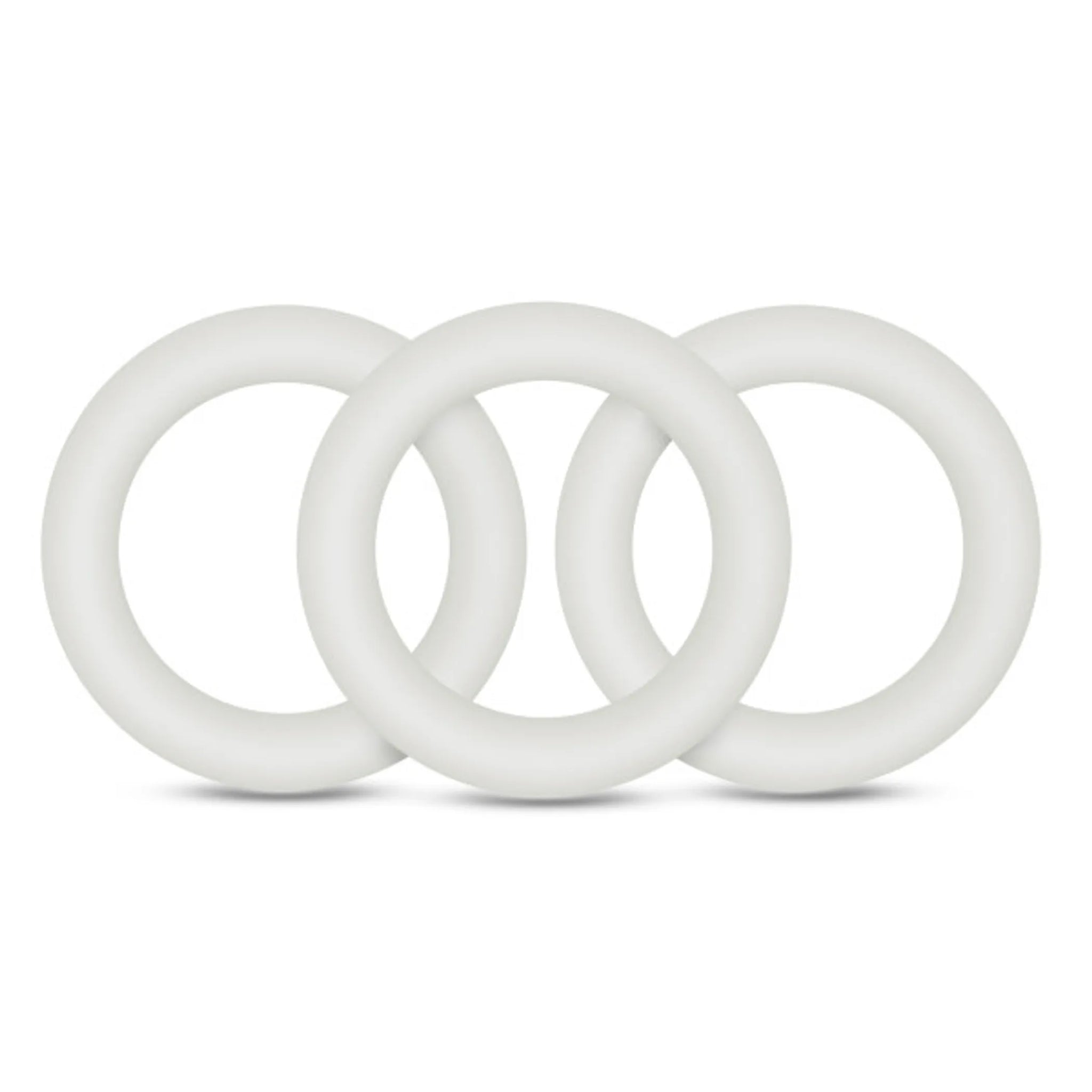 PERFORMANCE VS2 PURE PREMIUM SILICONE COCKRINGS SMALL WHITE