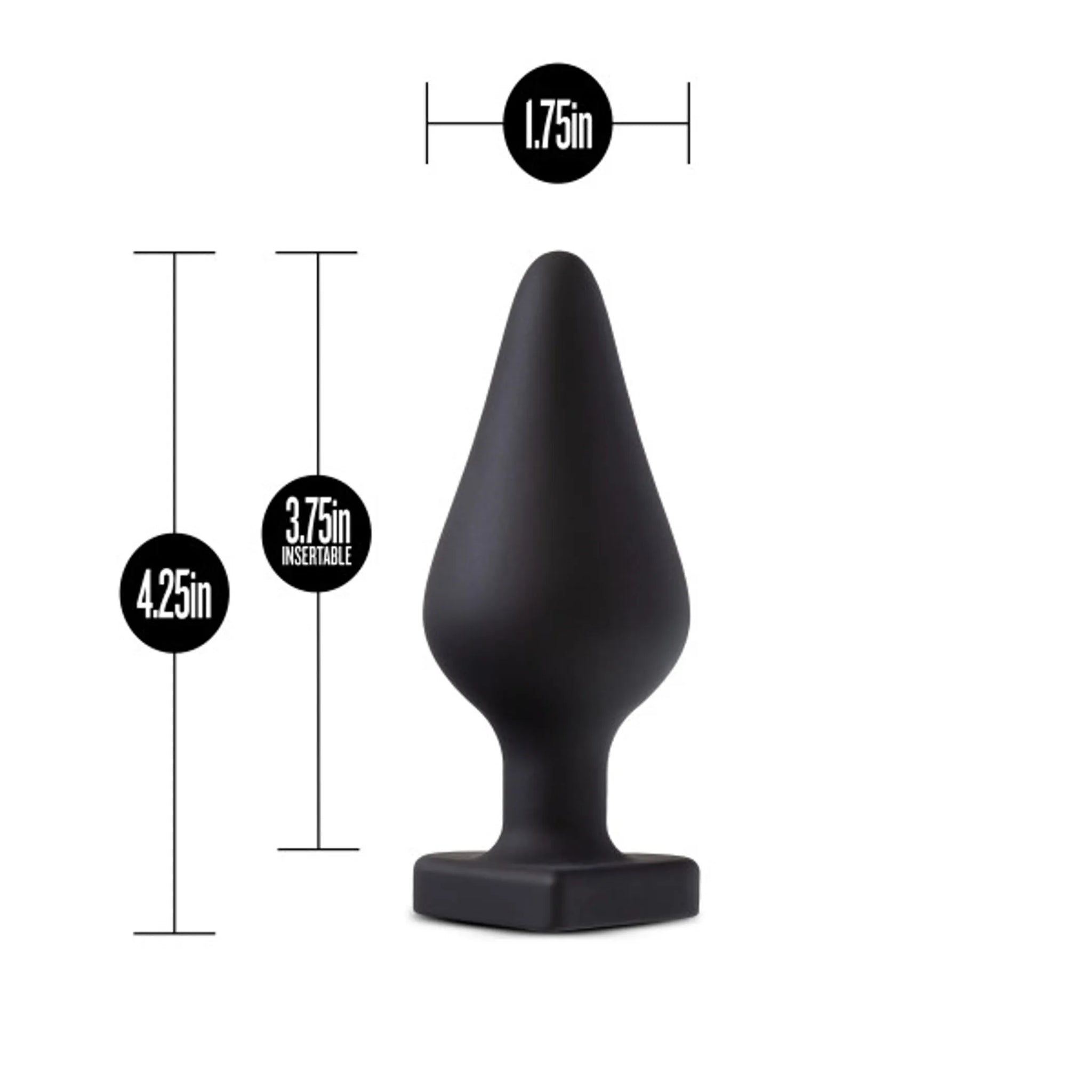 TEMPTASIA FUCK ME BUTT PLUG BLACK