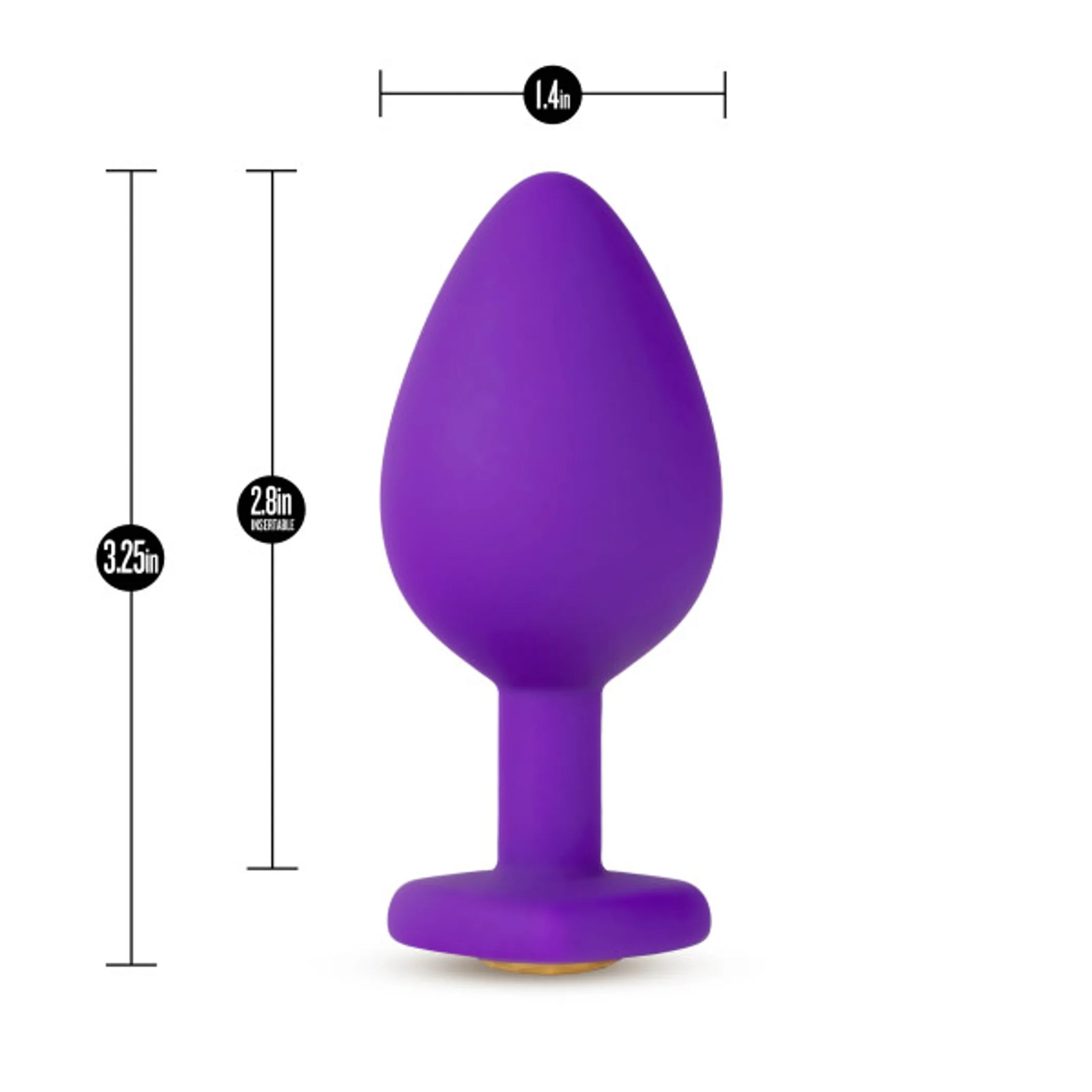 TEMPTASIA BLING PLUG MEDIUM PURPLE