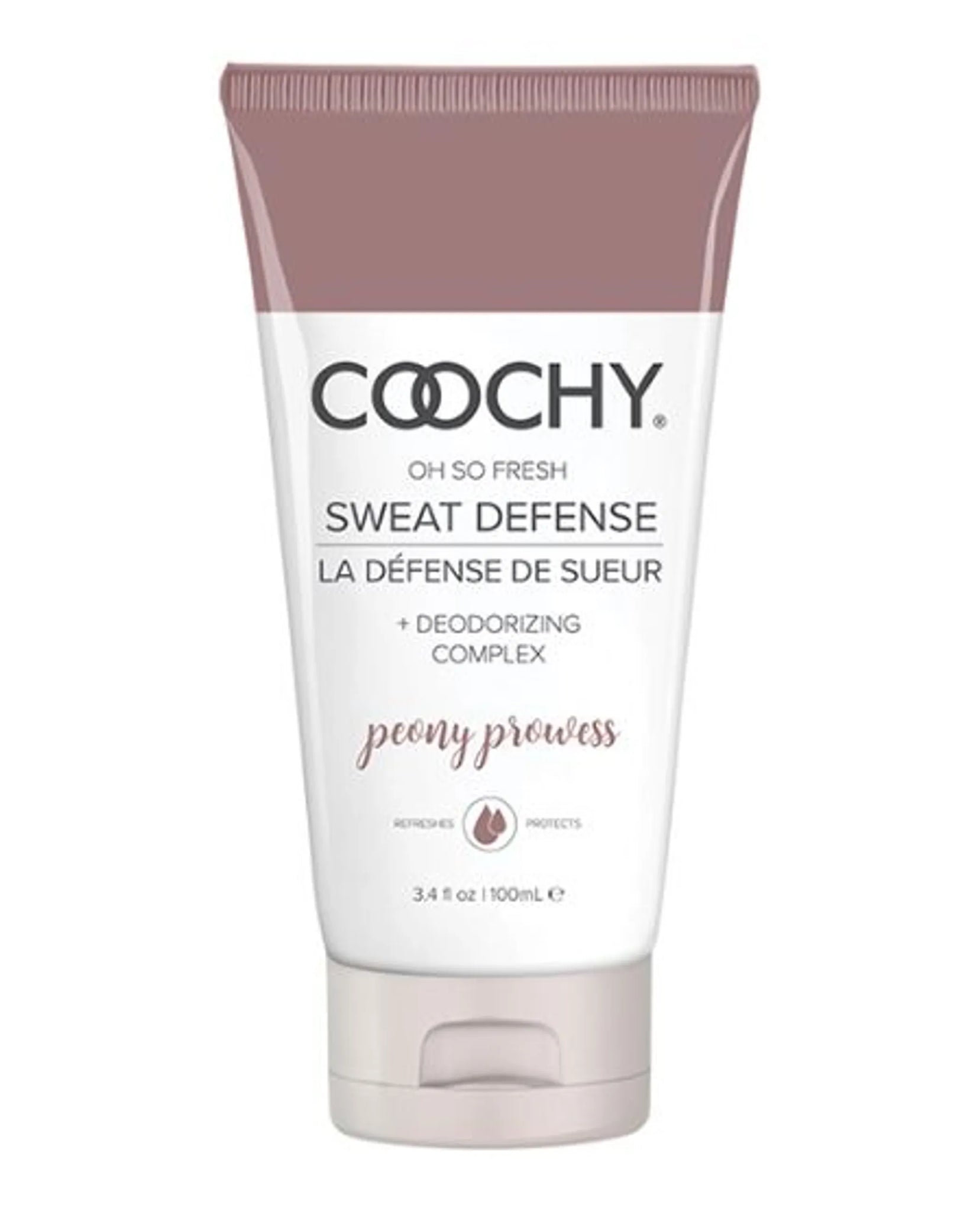 COOCHY SWEAT DEFENSE LOTION PEONY PROWESS 3.4 FL OZ - Libido Drops™