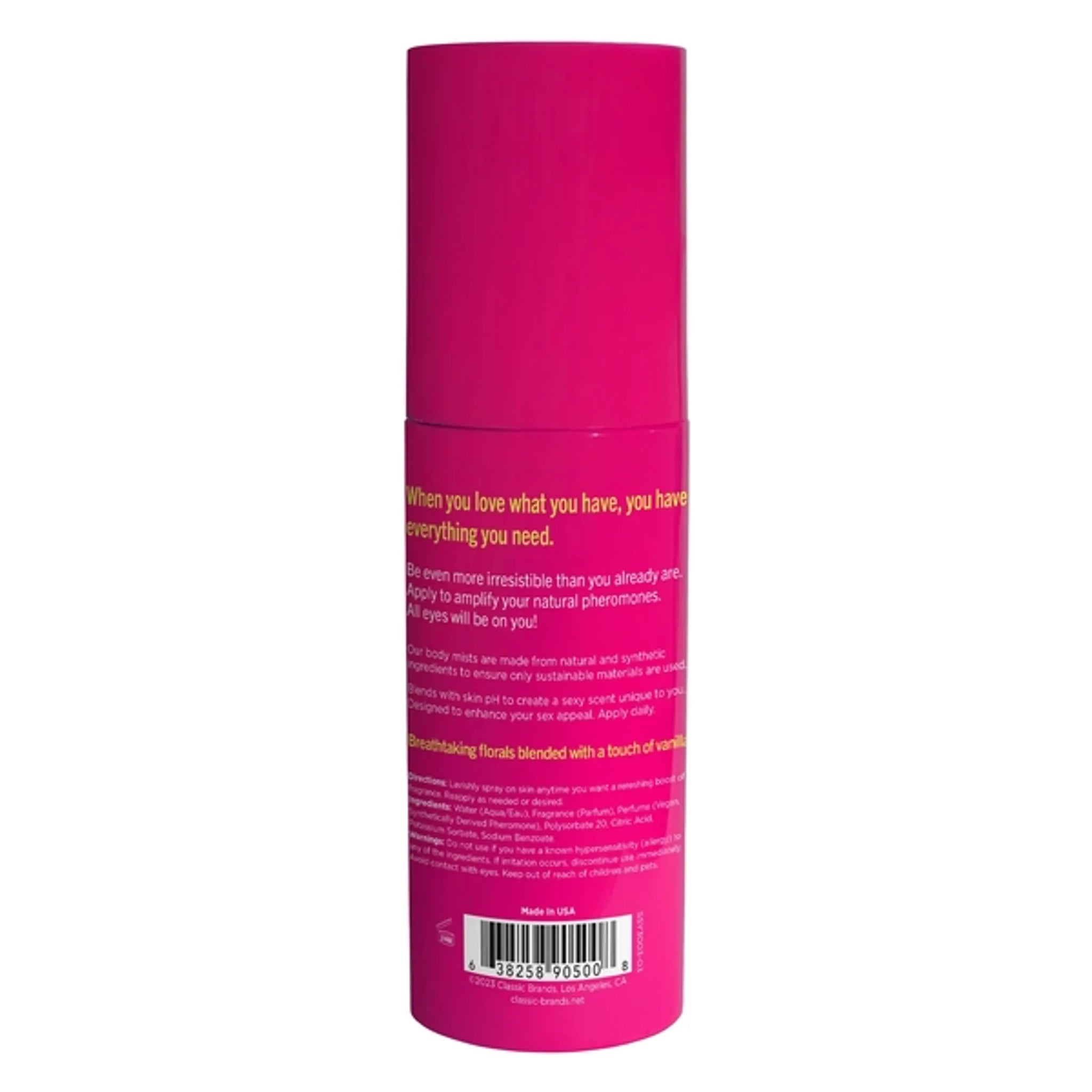 SIMPLY SEXY PHEROMONE BODY MIST LOVE ALL OF ME 3.35 FL OZ - Libido Drops™