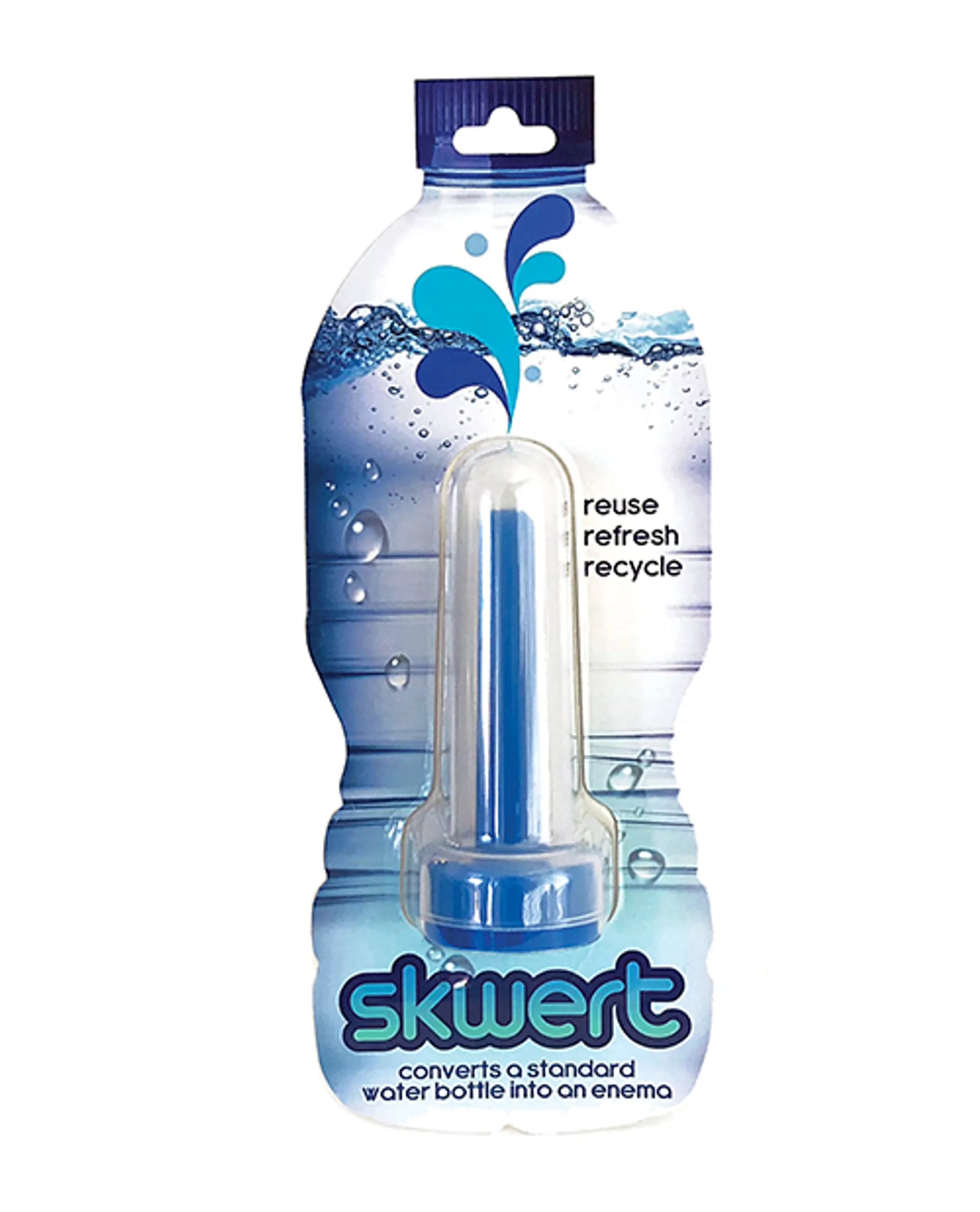 Water Bottle Douche Adapter for On-the-Go Cleanliness