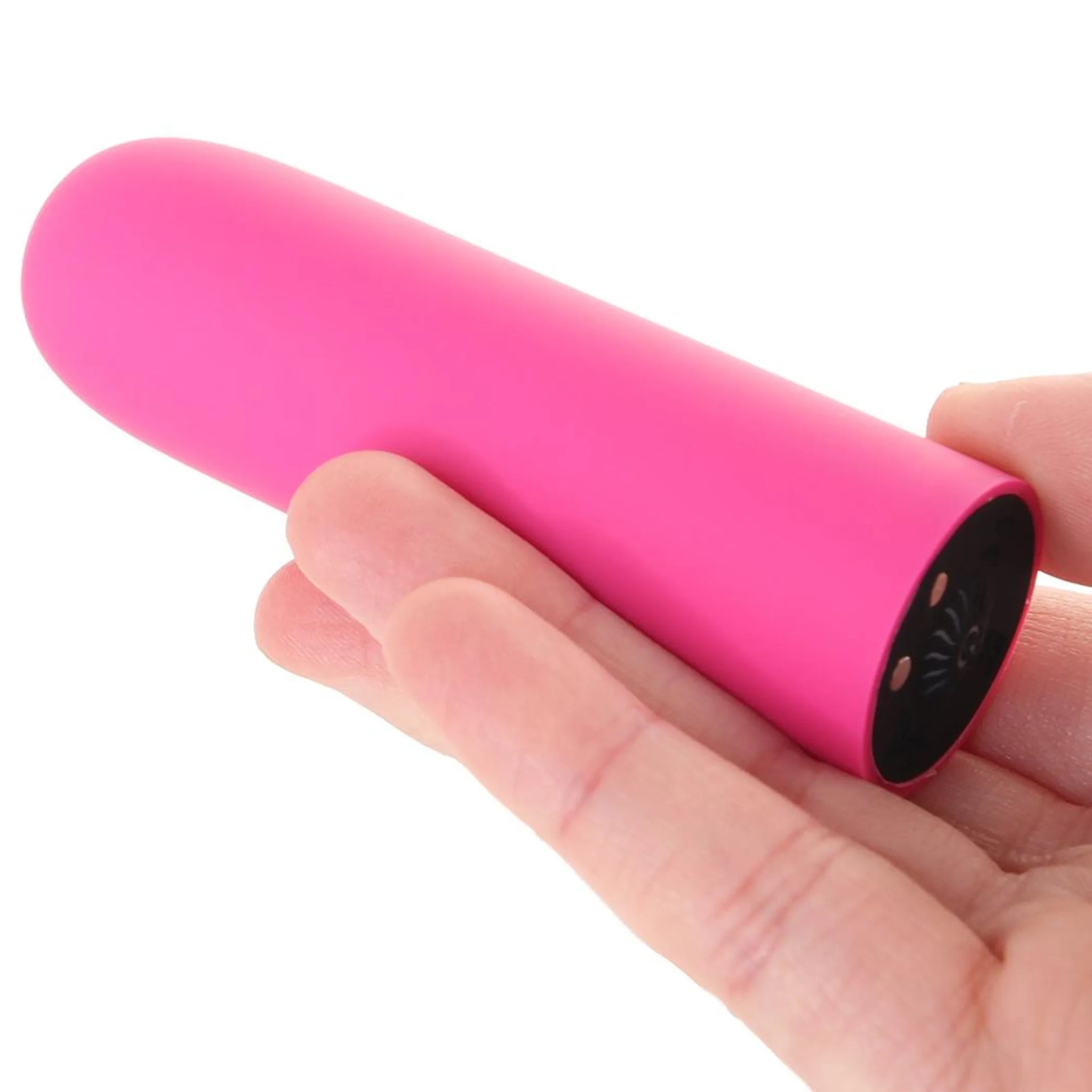 Pink Silicone Bullet Vibrator, 3.5 Inches