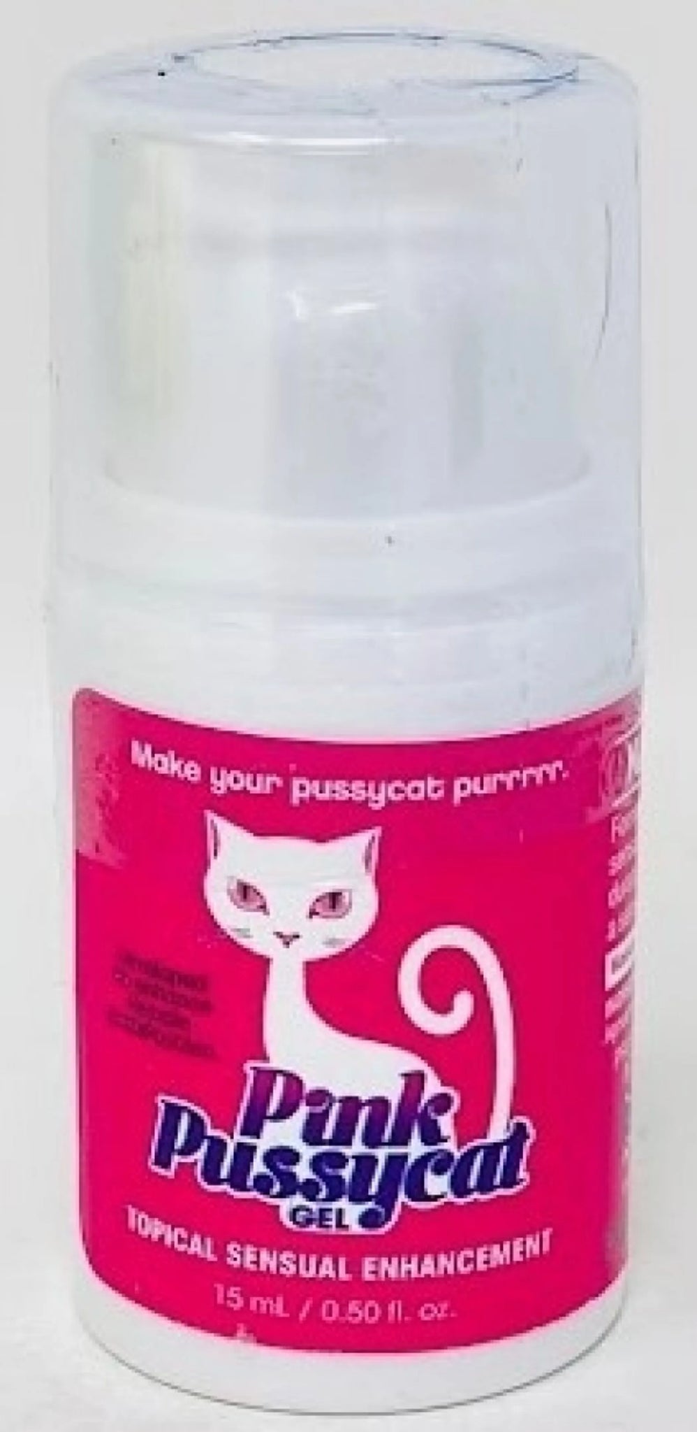 PINK PUSSYCAT GEL TOPICAL SENSUAL ENHANCEMENT .5 OZ