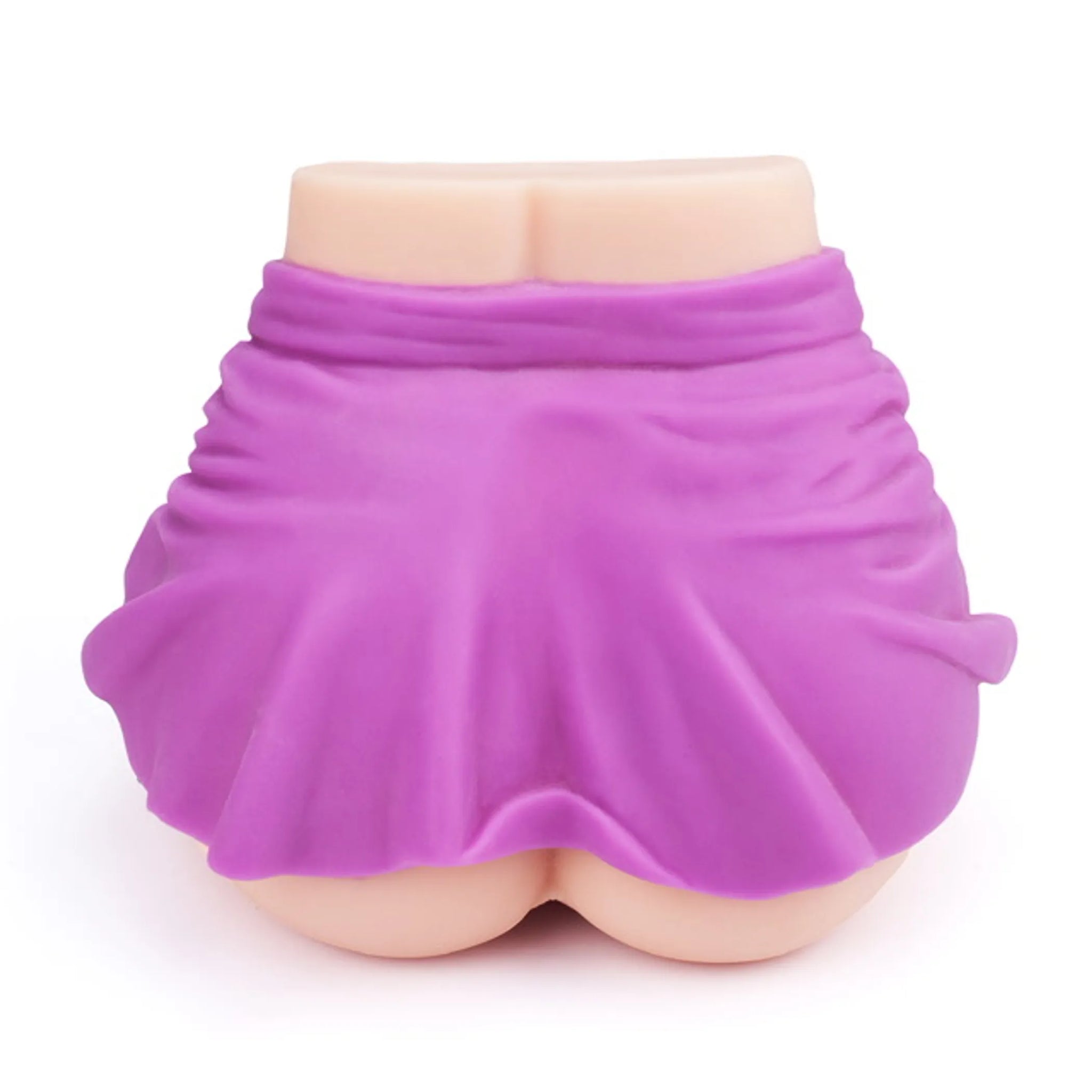 Mini Skirt Pussy & Anus Masturbator