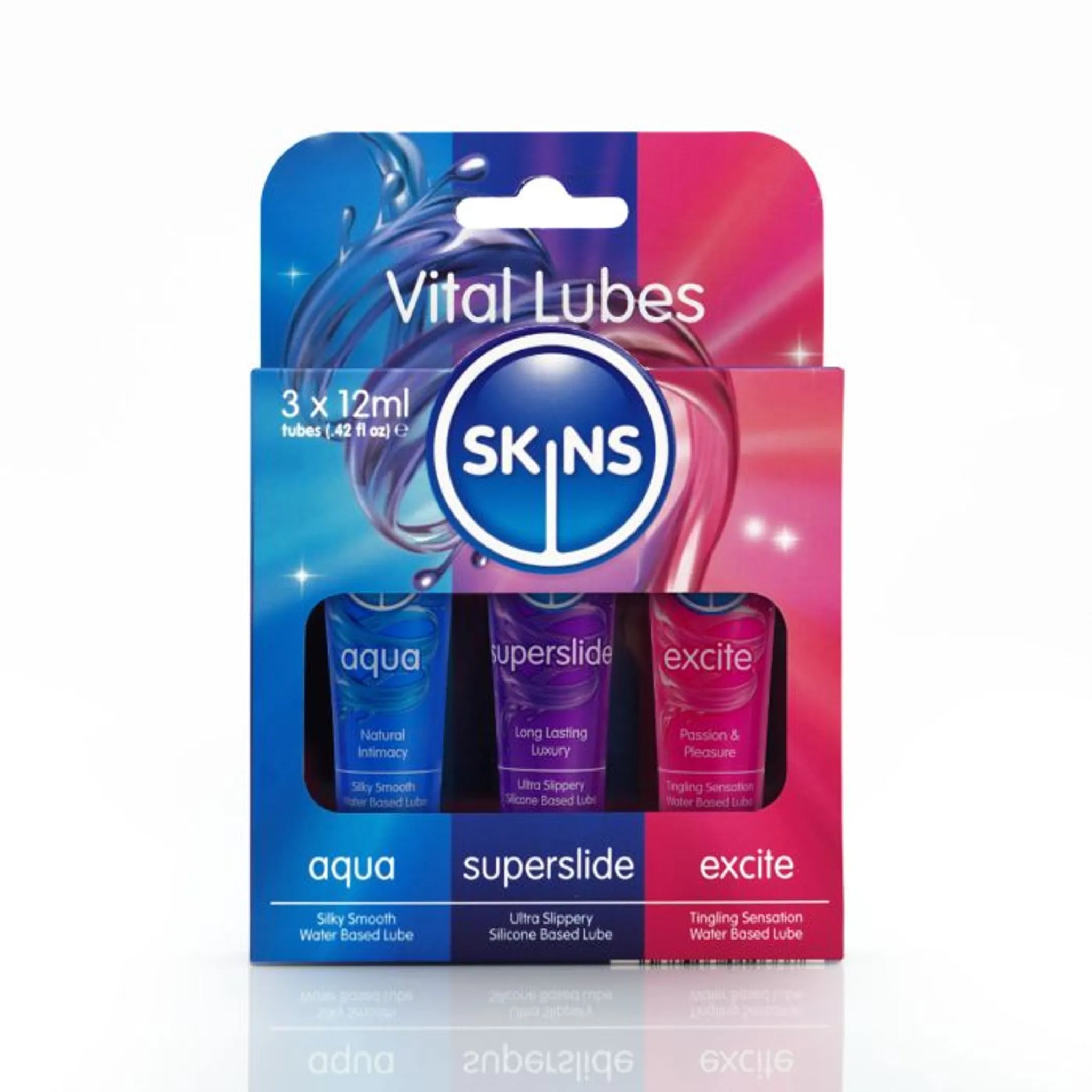 SKINS 12ML SAMPLER TUBES VITAL 3PK