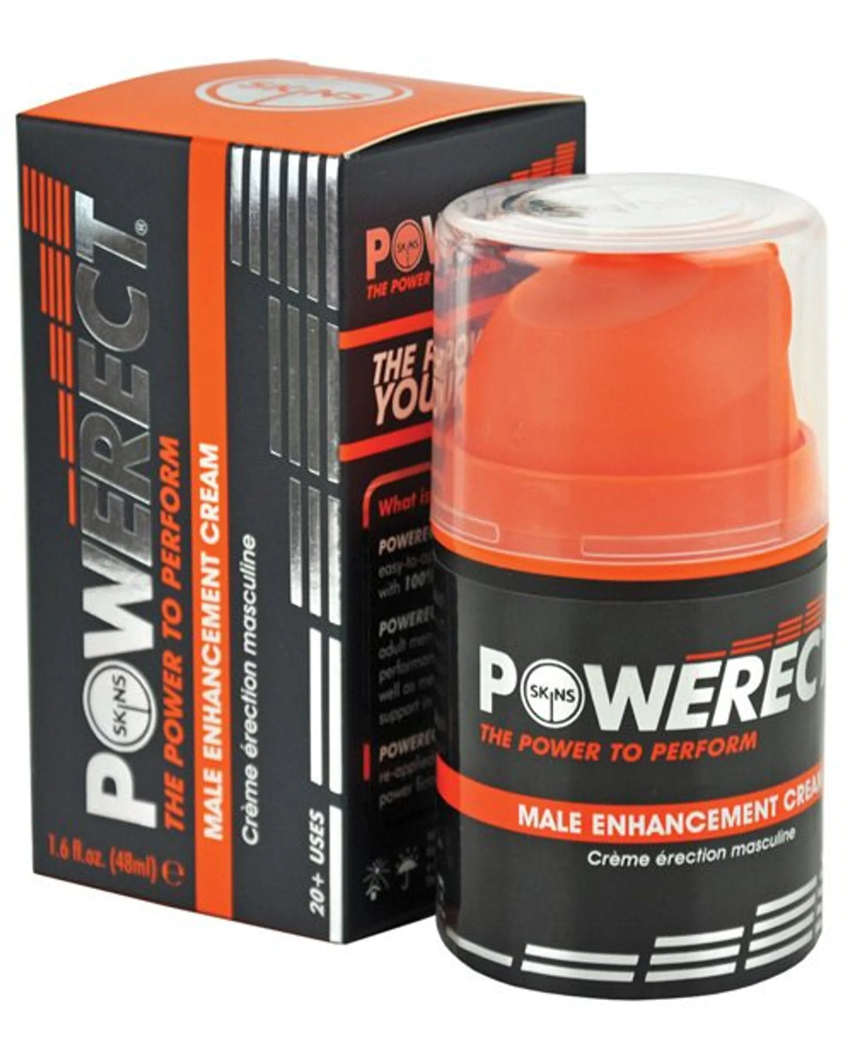 SKINS POWERECT CREAM 48ML - Libido Drops™