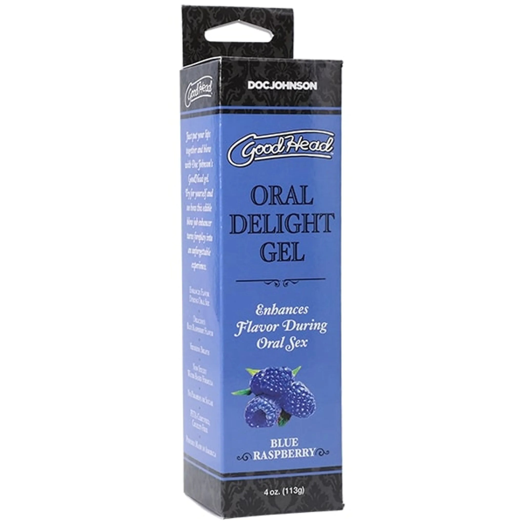 GOODHEAD ORAL DELIGHT GEL 4 OZ BLUE RASPBERRY