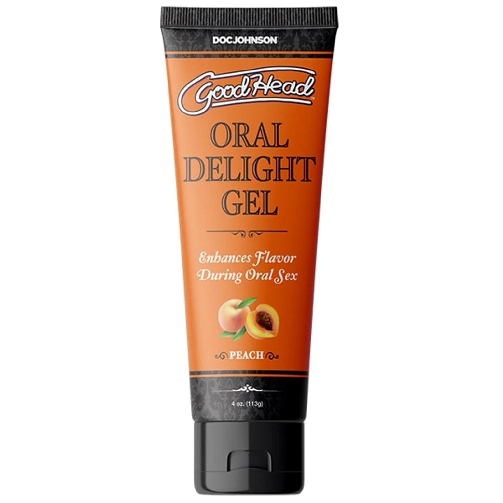 GOODHEAD ORAL DELIGHT GEL 4 OZ PEACH