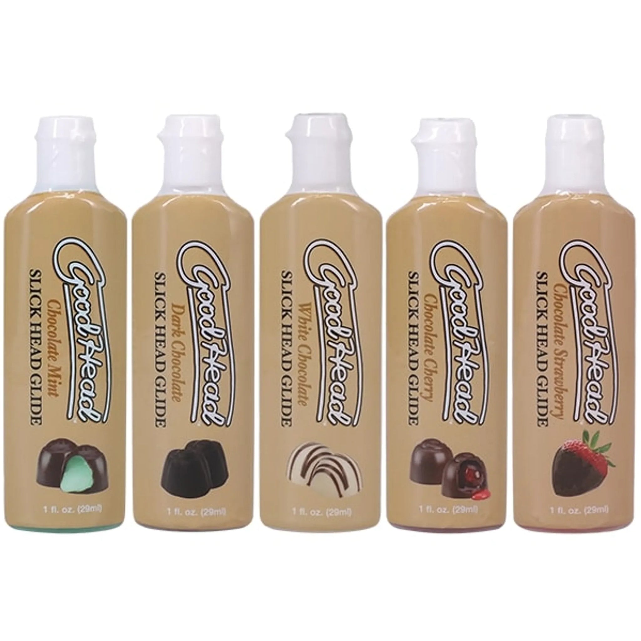 GOODHEAD ORAL DELIGHT GEL 5 PK CHOCOLATES