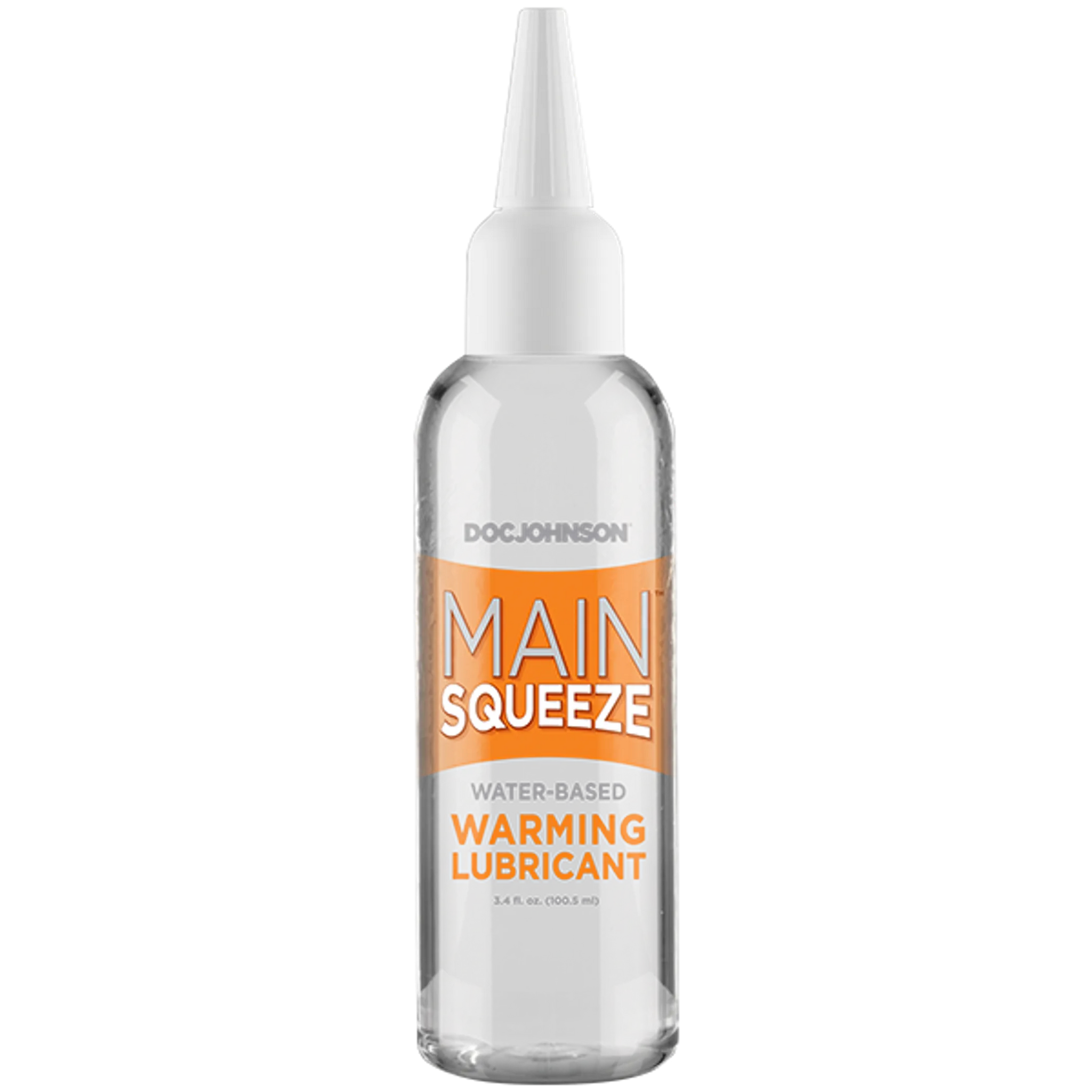 MAIN SQUEEZE WARMING WATER BASED LUBRICANT 3.4 OZ