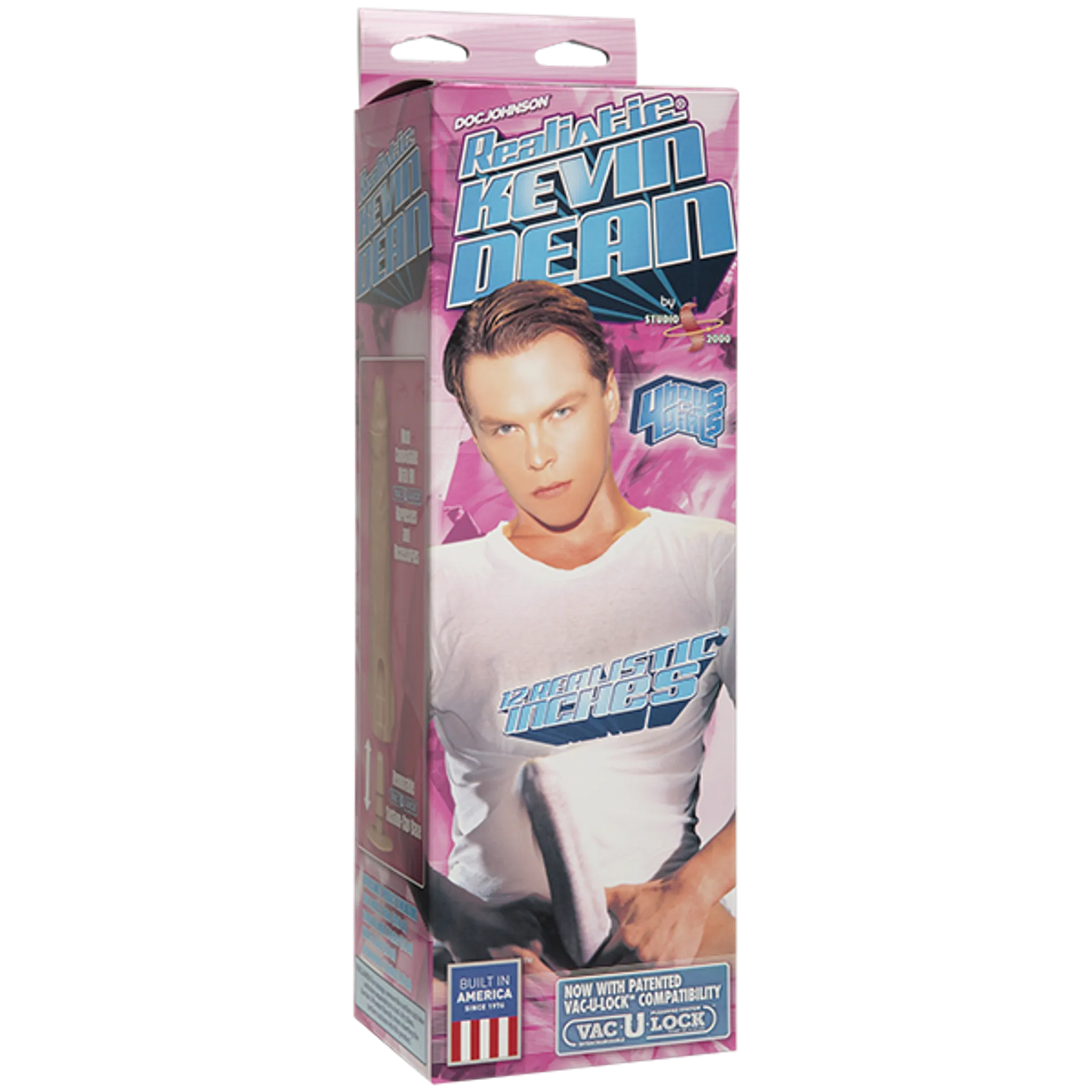 KEVIN DEAN 12  COCK WITH REMOVABLE VAC-U-LOCK SUCTION CUP"