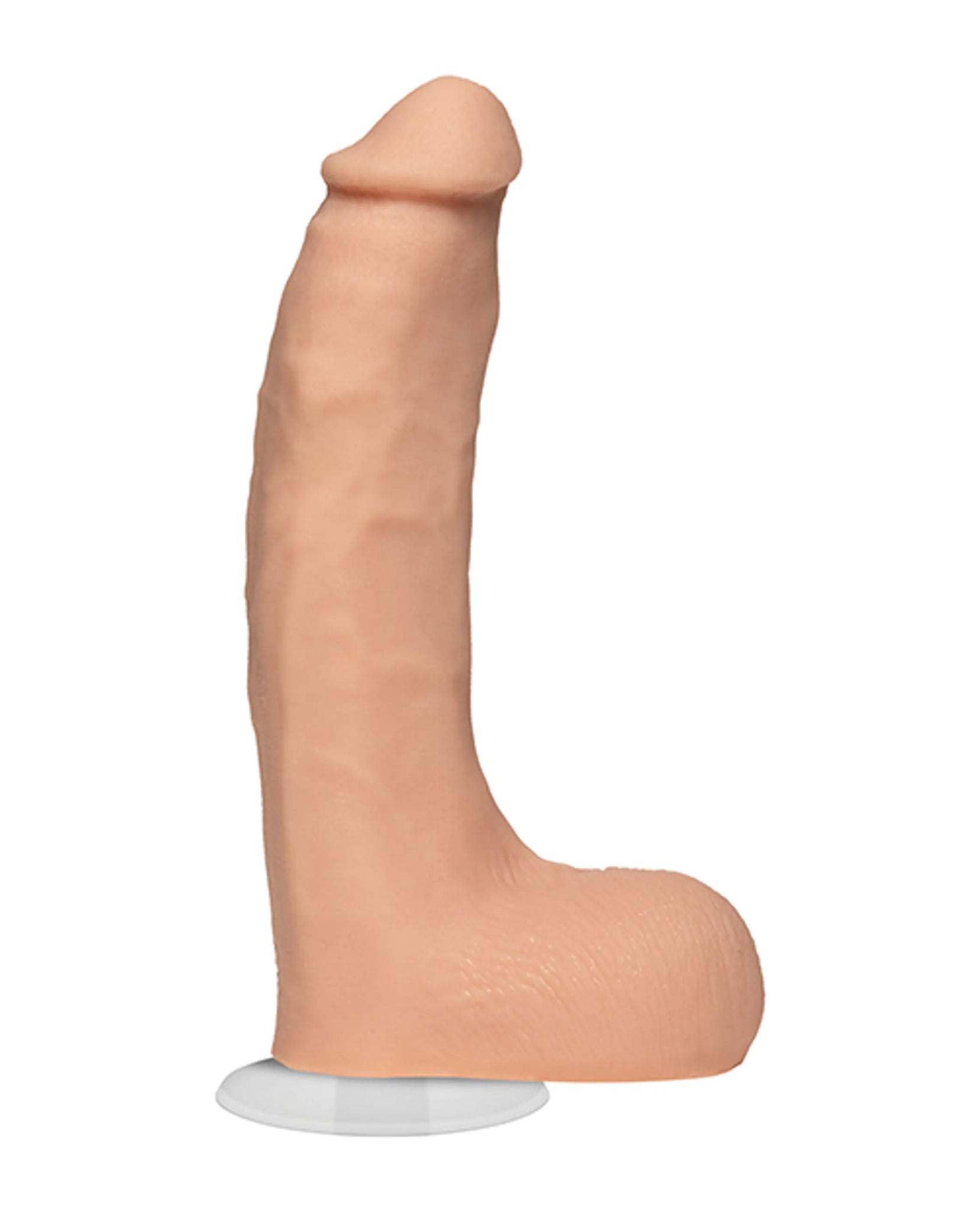 SIGNATURE COCKS CHAD WHITE 8.5 IN ULTRASKYN COCK W/ SUCTION CUP