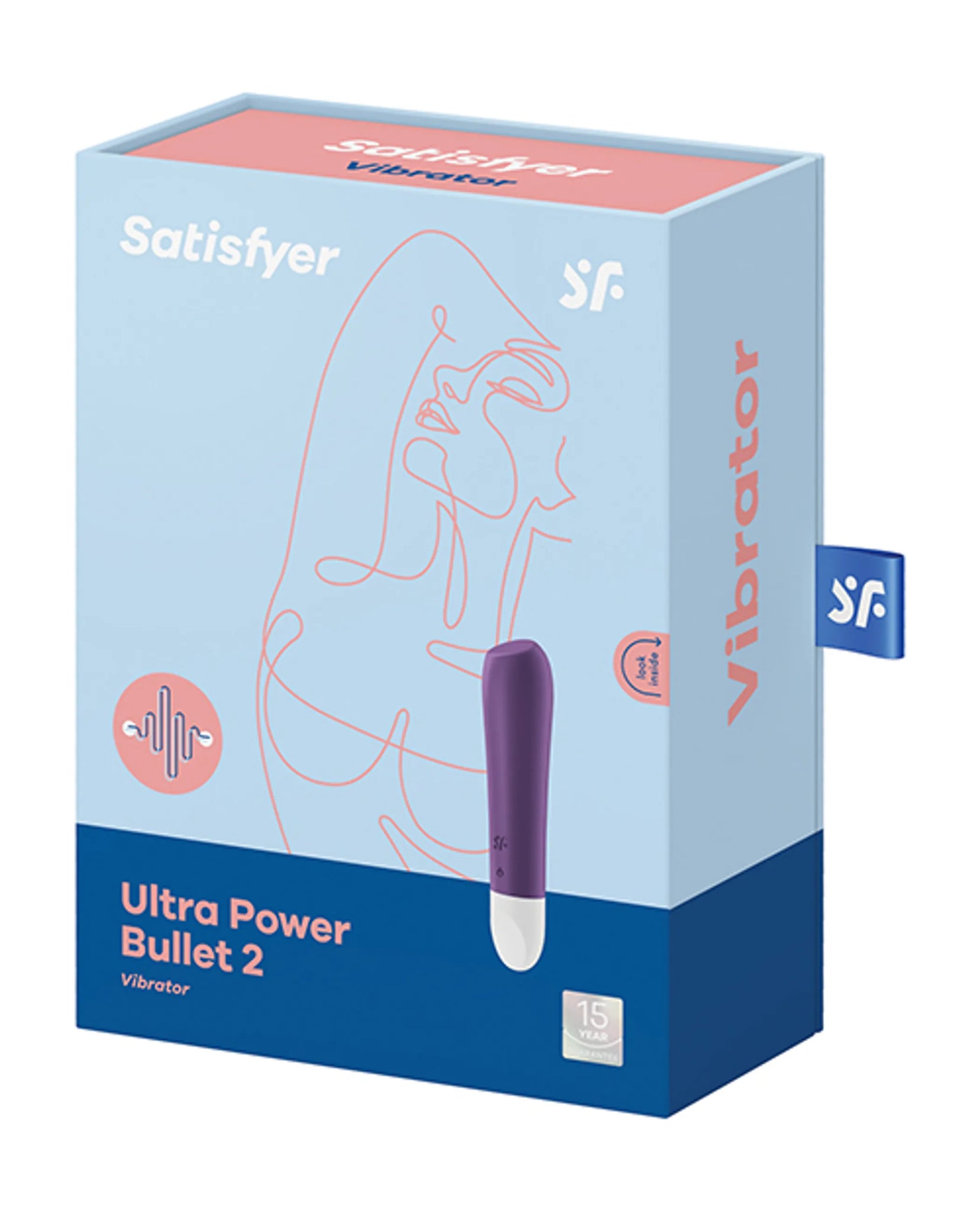 SATISFYER ULTRA POWER BULLET 2 PERFECT TWIST VIOLET