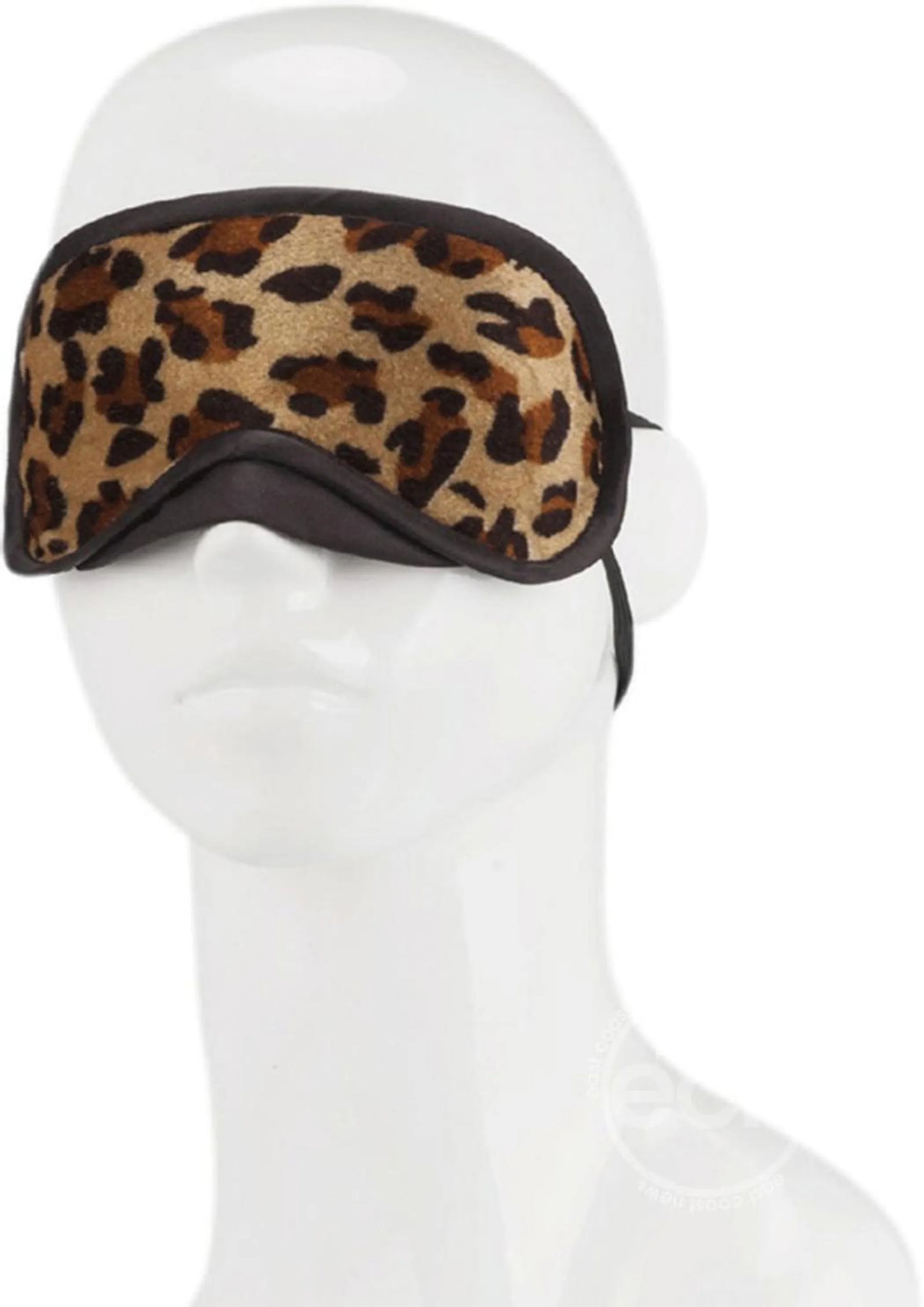 LUX FETISH PEEK-A-BOO LOVE MASK LEOPARD