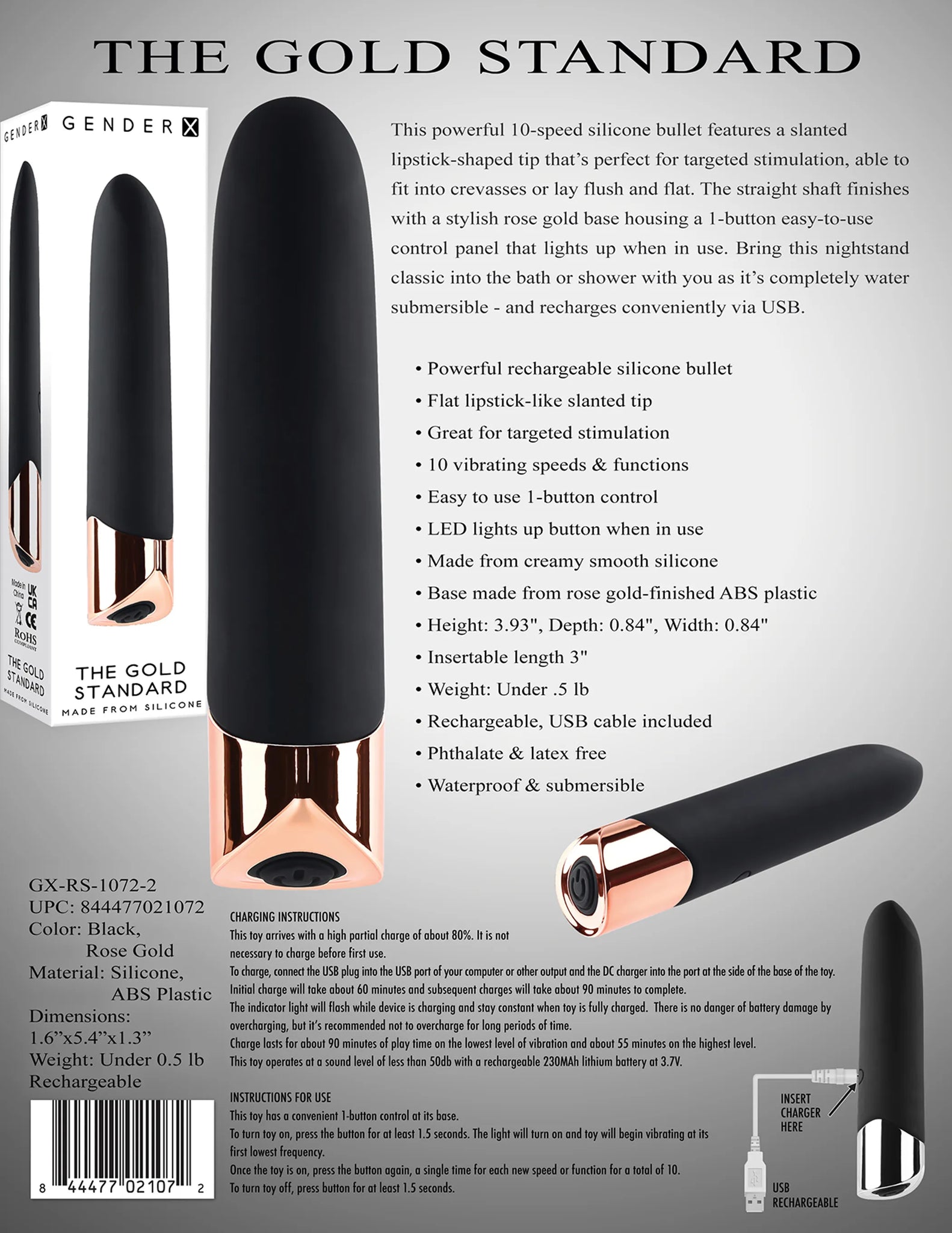 GENDER X THE GOLD STANDARD