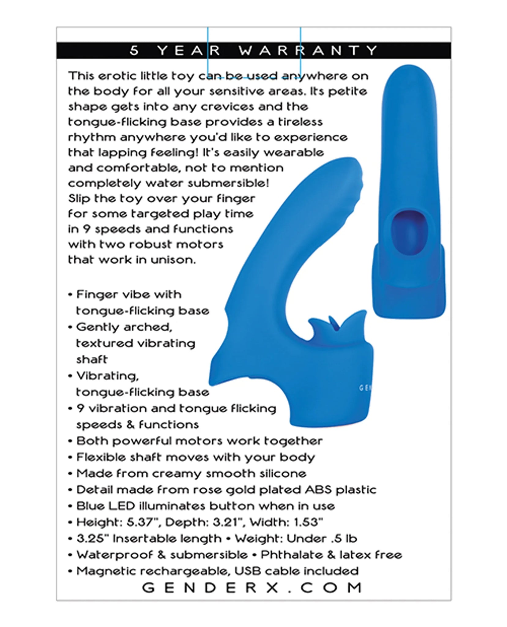 Flick It Tongue Vibrator - Petite & Powerful