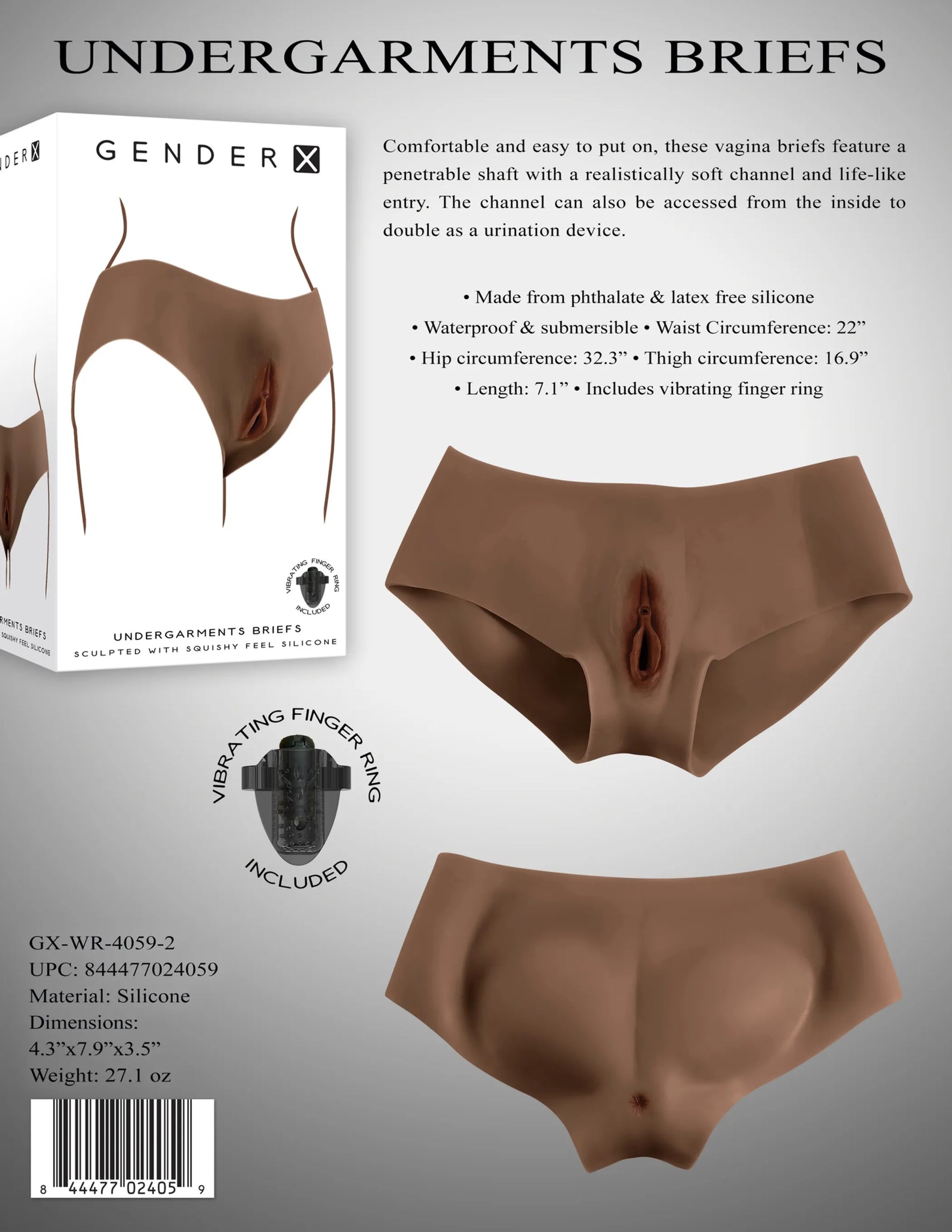 GENDER X UNDERGARMENTS BRIEFS DARK