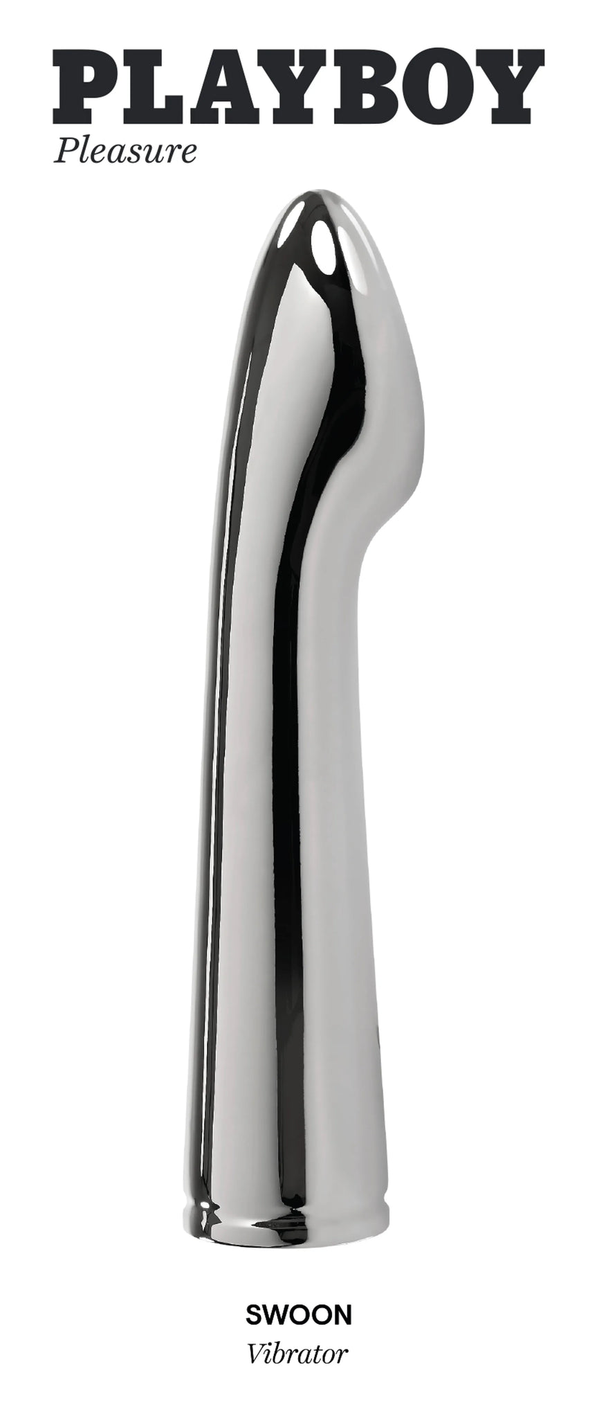 Sleek Metal Vibrator for Targeted Pleasure