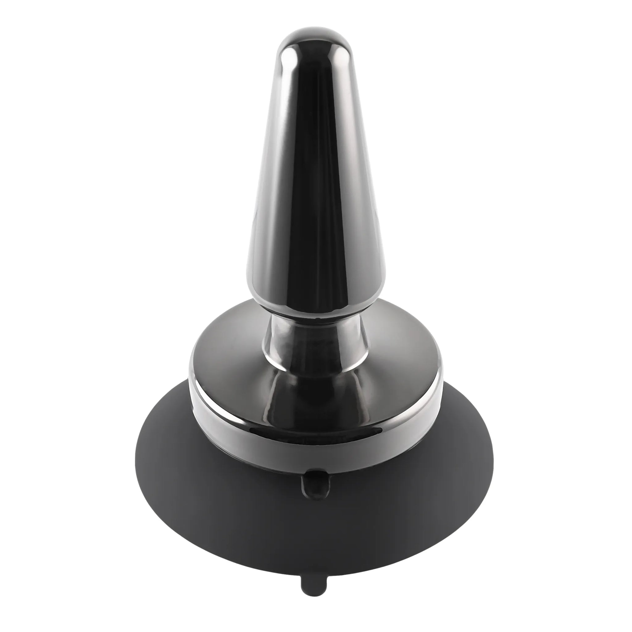 Beginner Metal Plug with Vibrations and Suction Base