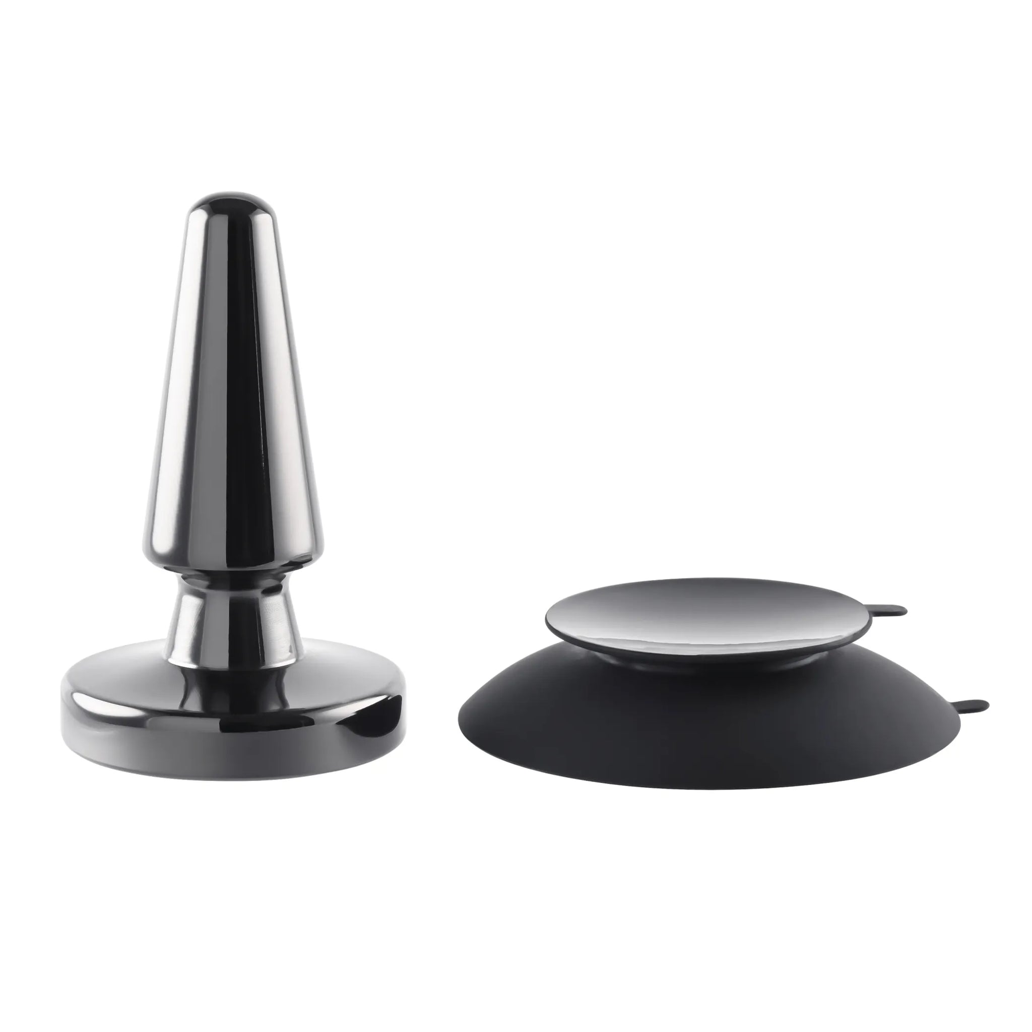 Beginner Metal Plug with Vibrations and Suction Base