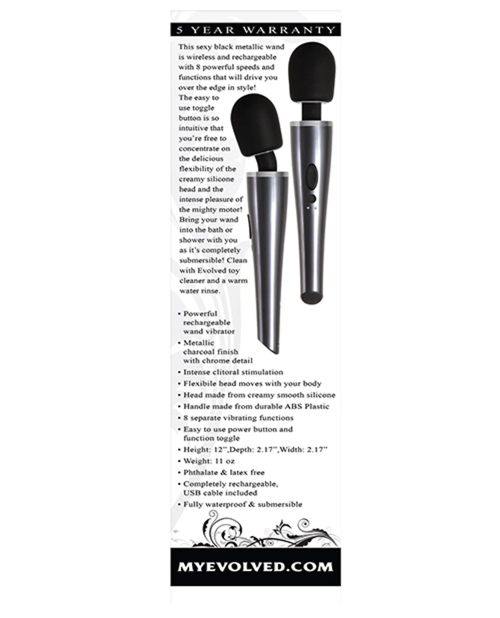 EVOLVED MIGHTY METALLIC WAND