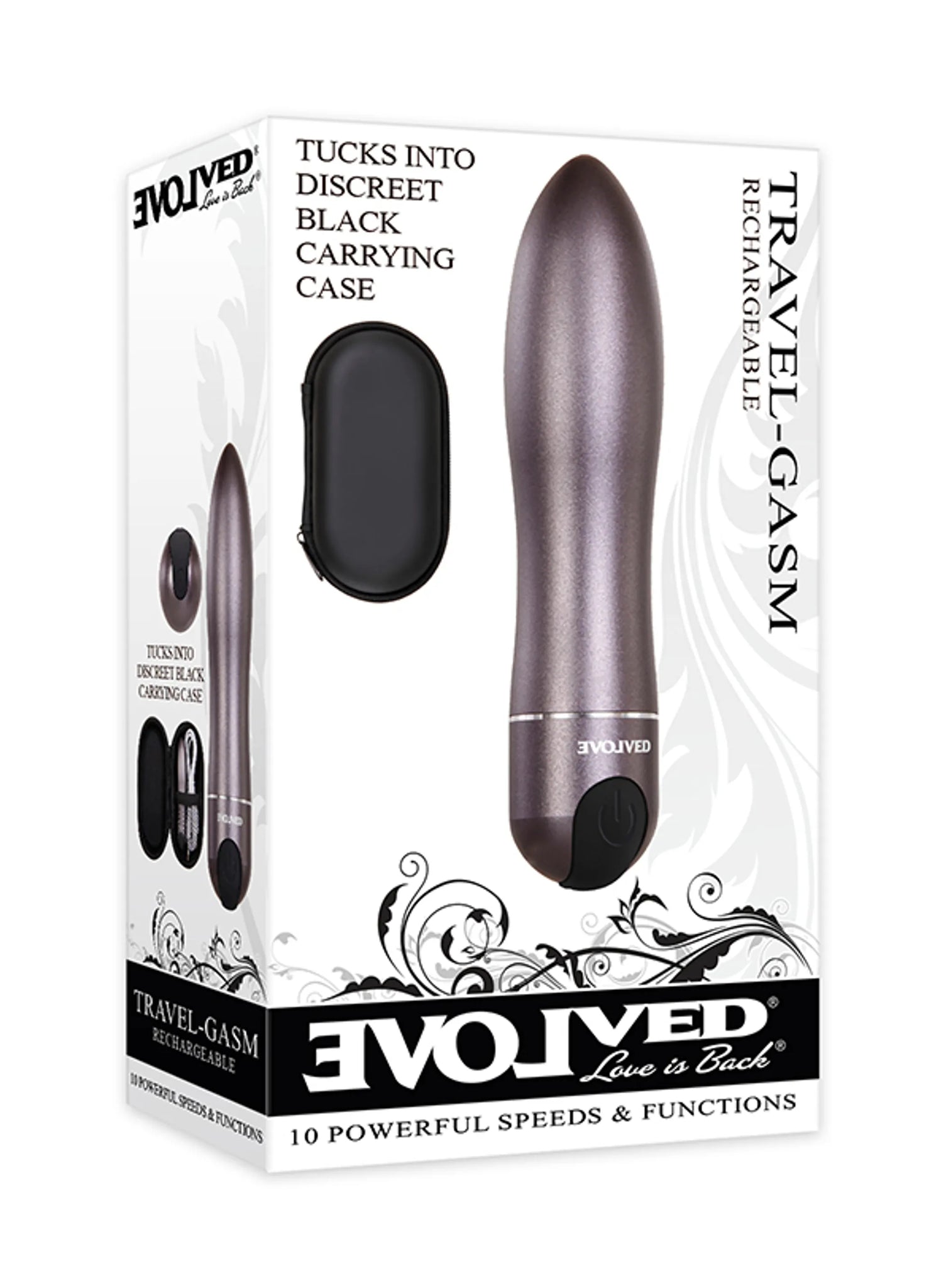 Travel-Friendly Bullet Vibrator with Powerful Rechargeable Vibes