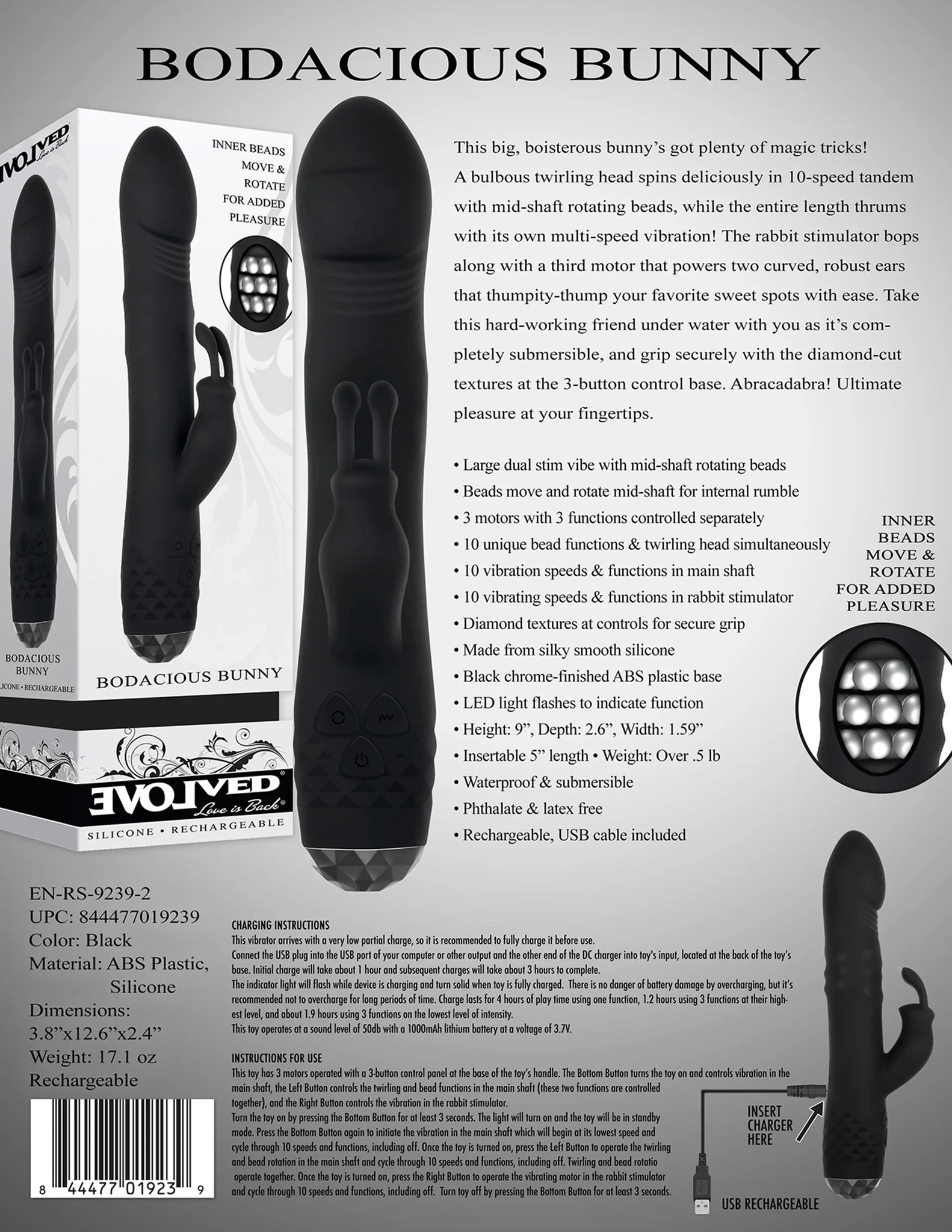 EVOLVED BODACIOUS BUNNY