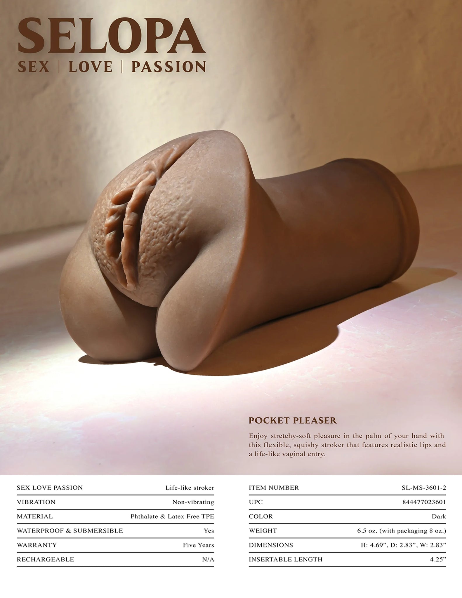 SELOPA POCKET PLEASER DARK