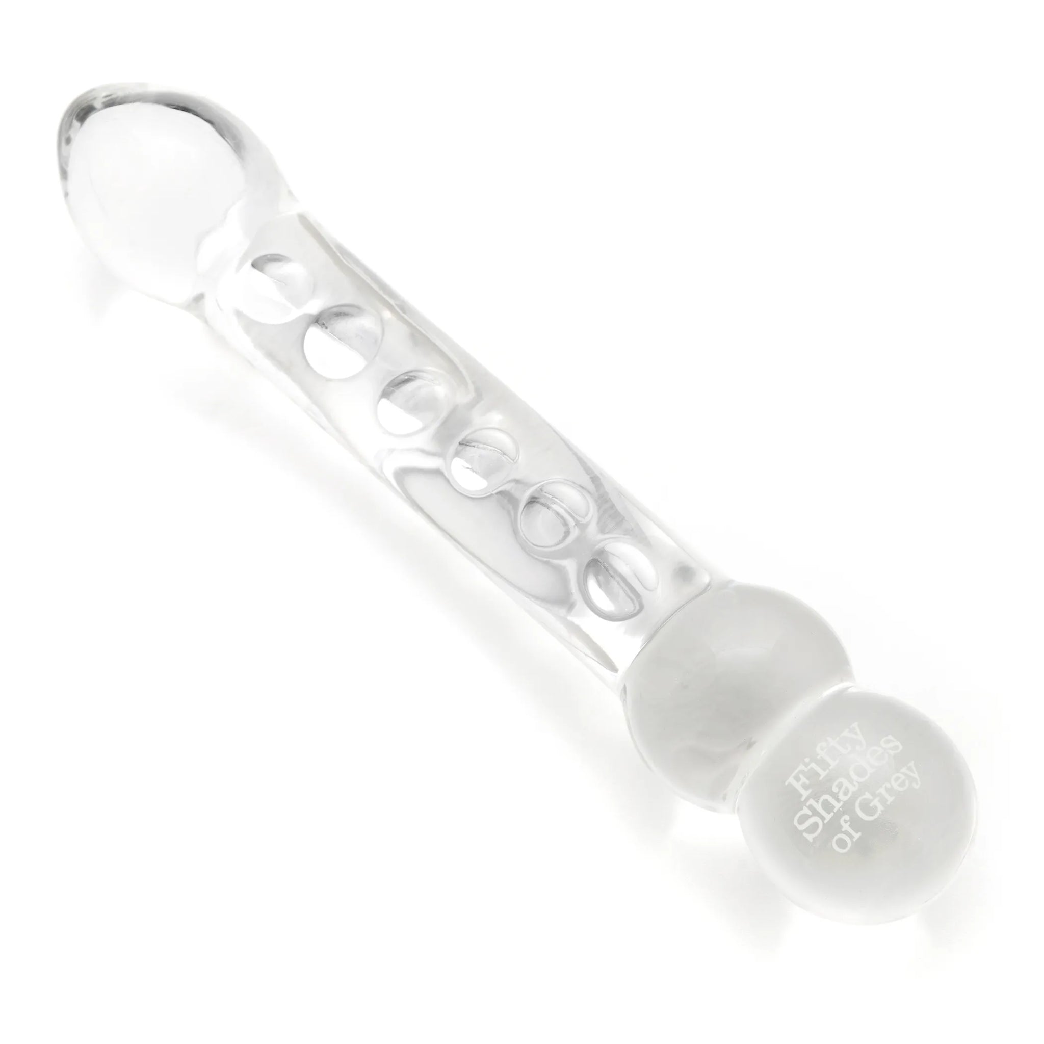 Glass Massage Wand with Dual-Ended Design for G-Spot and Clitoral Pleasure