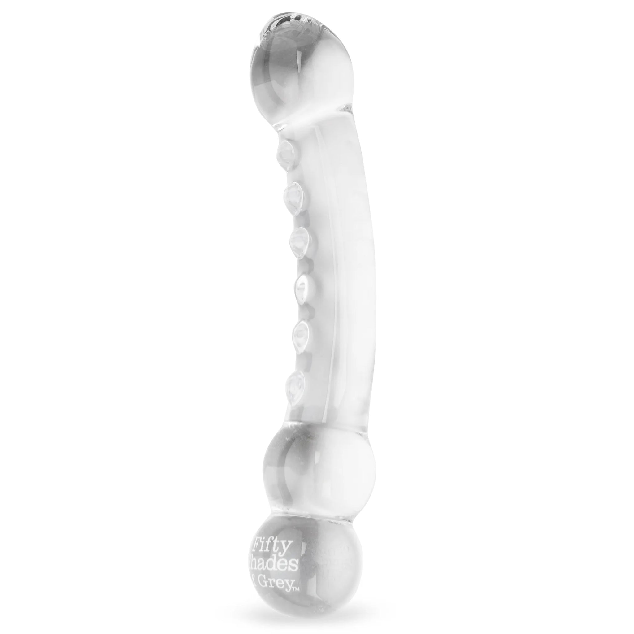 Glass Massage Wand with Dual-Ended Design for G-Spot and Clitoral Pleasure