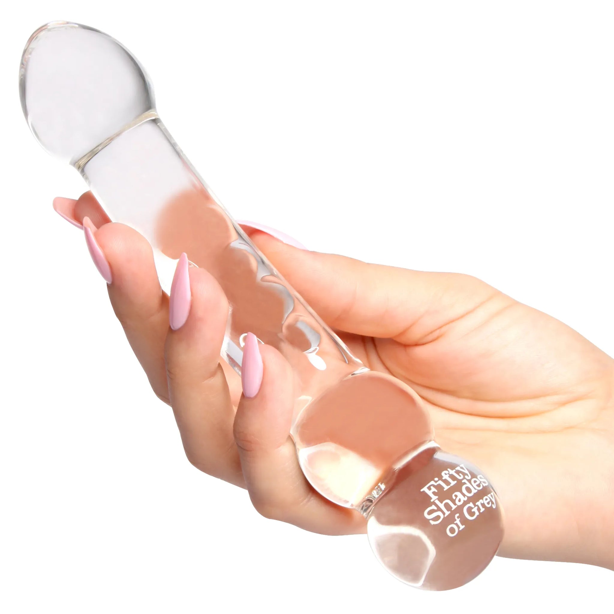 Glass Massage Wand with Dual-Ended Design for G-Spot and Clitoral Pleasure