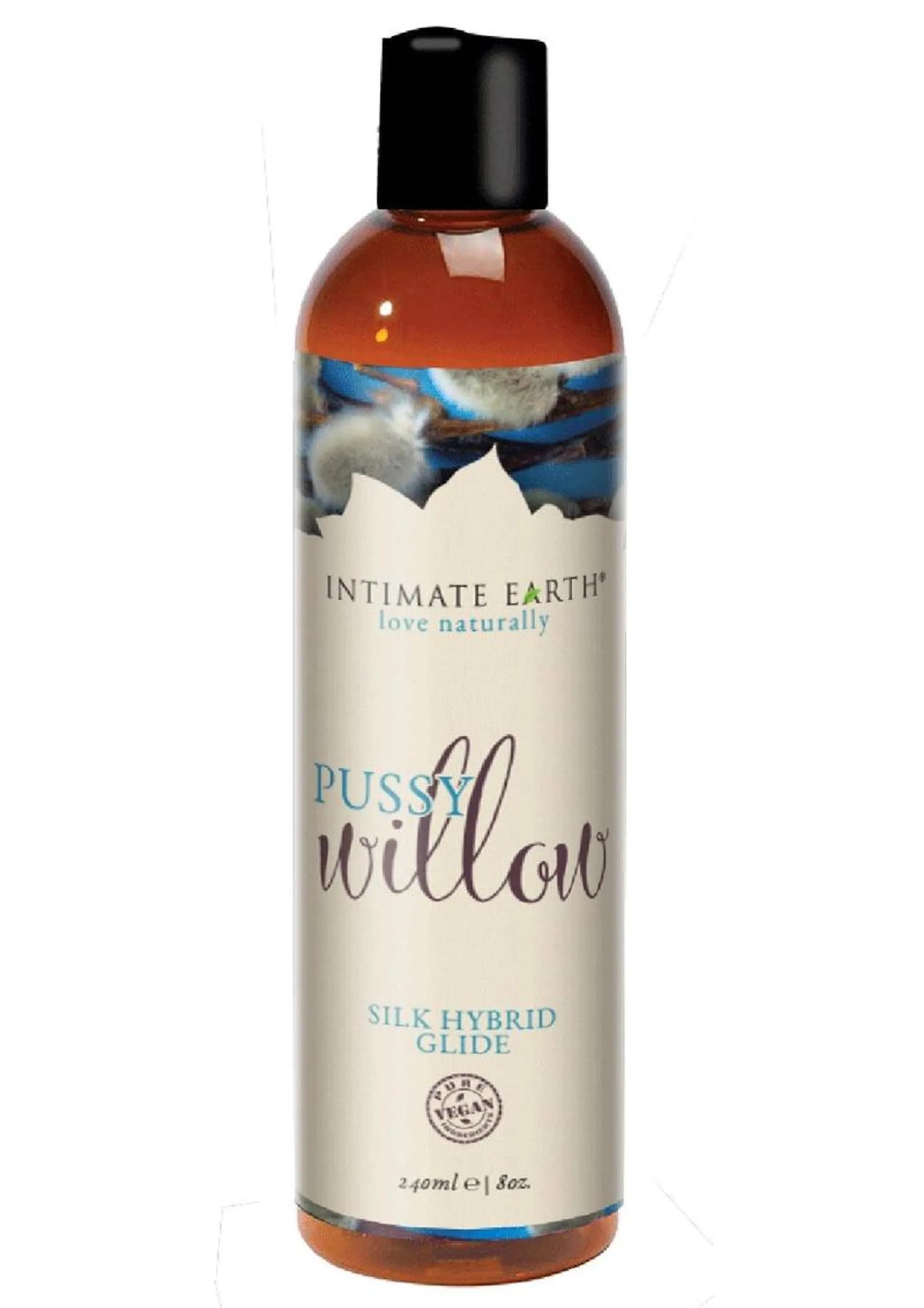 INTIMATE EARTH PXSSYWILLOW HYBRID SILK 240ML/8OZ