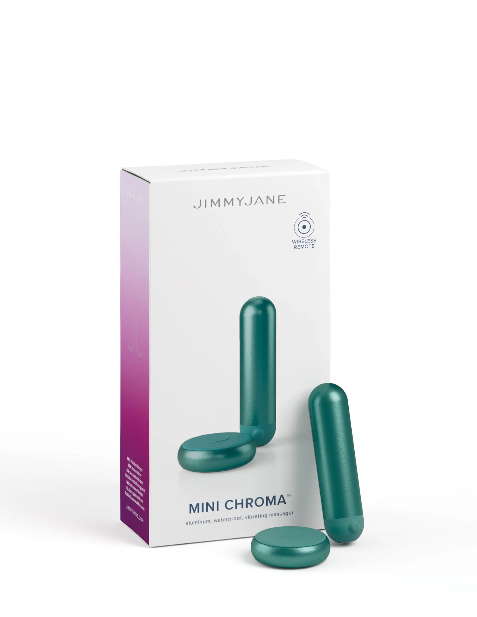 Mini Chroma Wireless Remote Vibrator - Teal