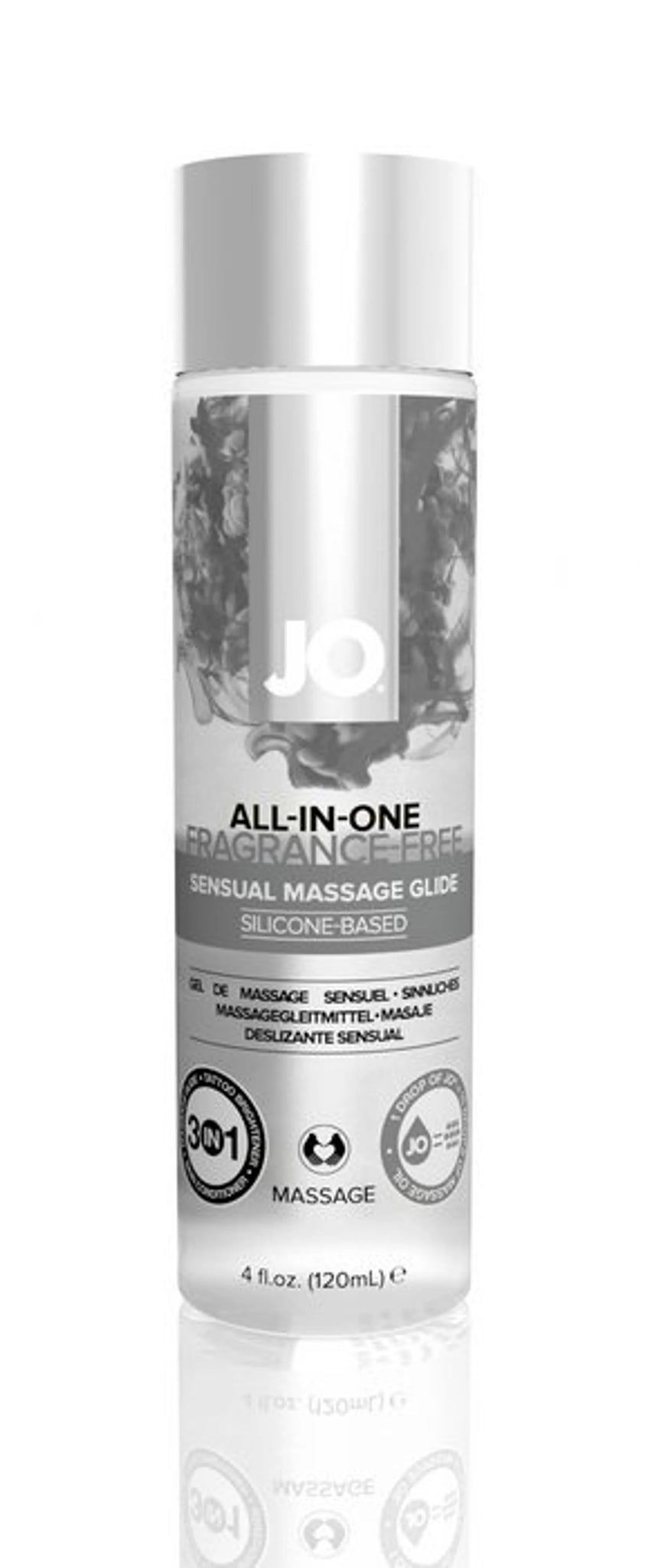 All-in-One Unscented Massage Glide, 4 oz