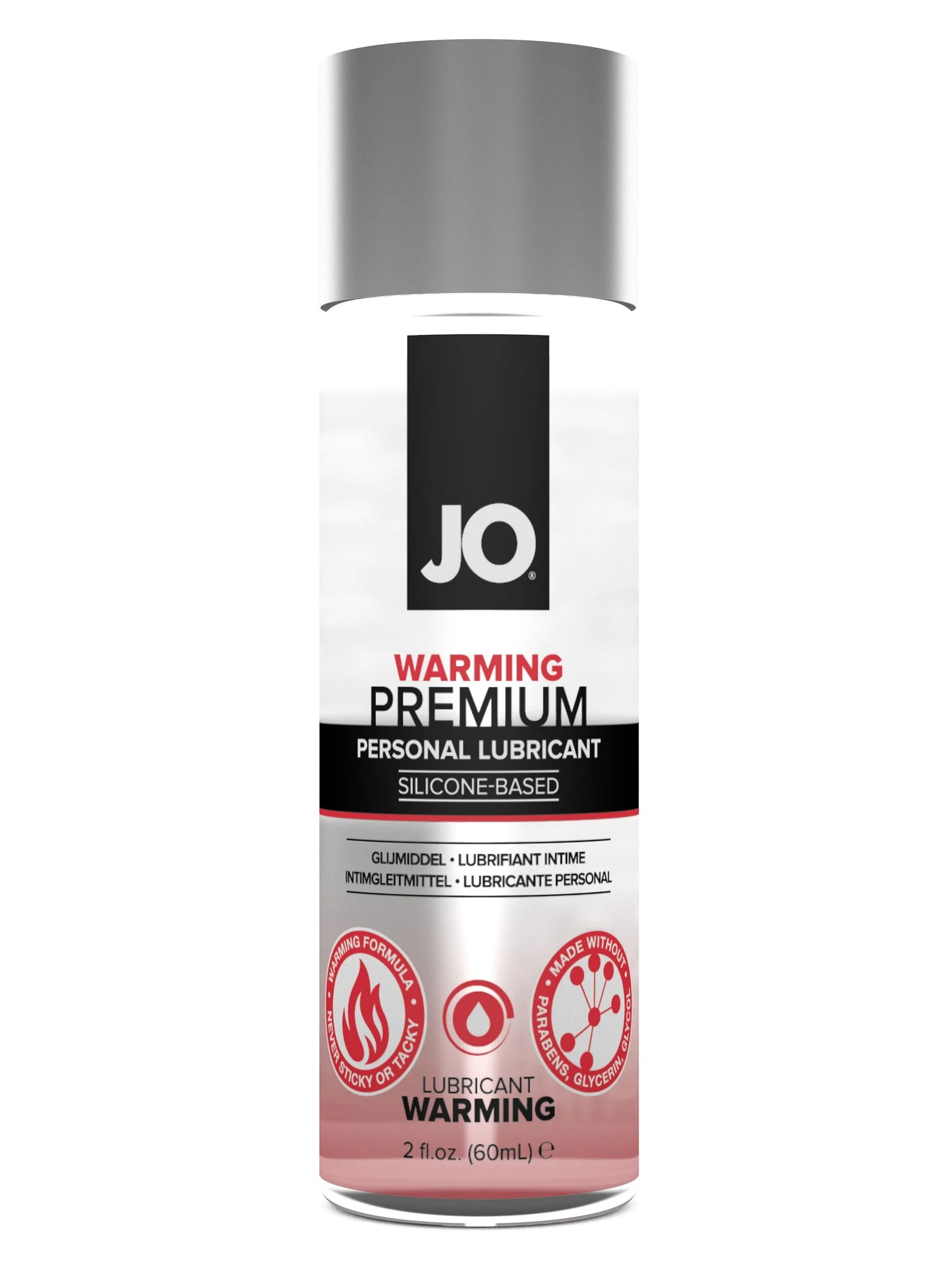 Premium Silicone Warming Lubricant - 2 oz