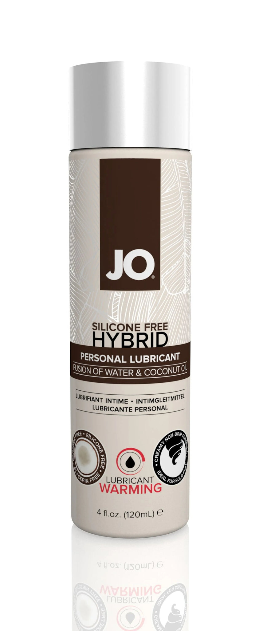 JO HYBRID LUBRICANT WARMING W/COCONUT 4 OZ