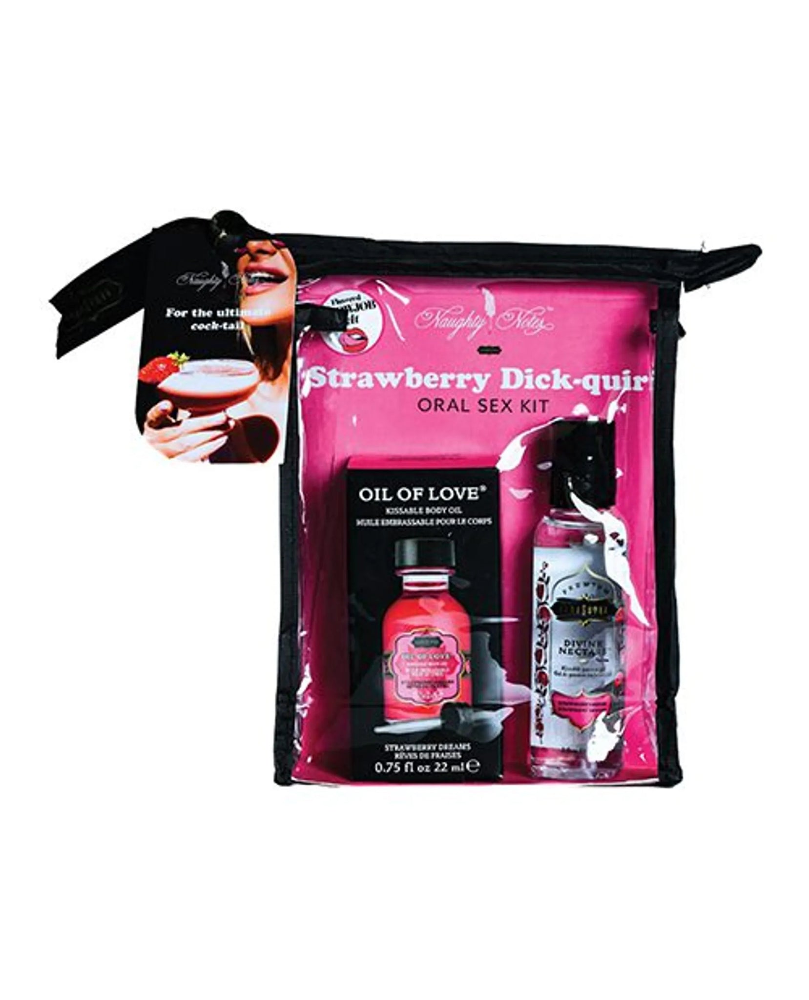 Oral Sex Cocktail Kit - Strawberry Flavor