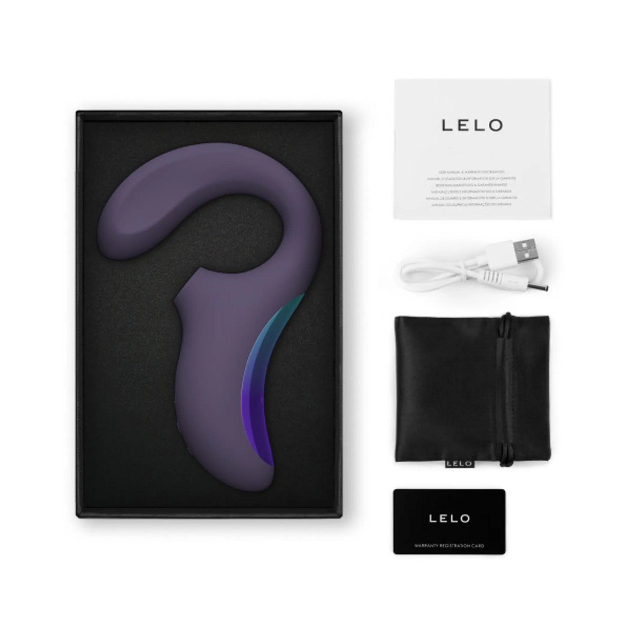 Enigma Wave Sonic Massager in Cyber Purple